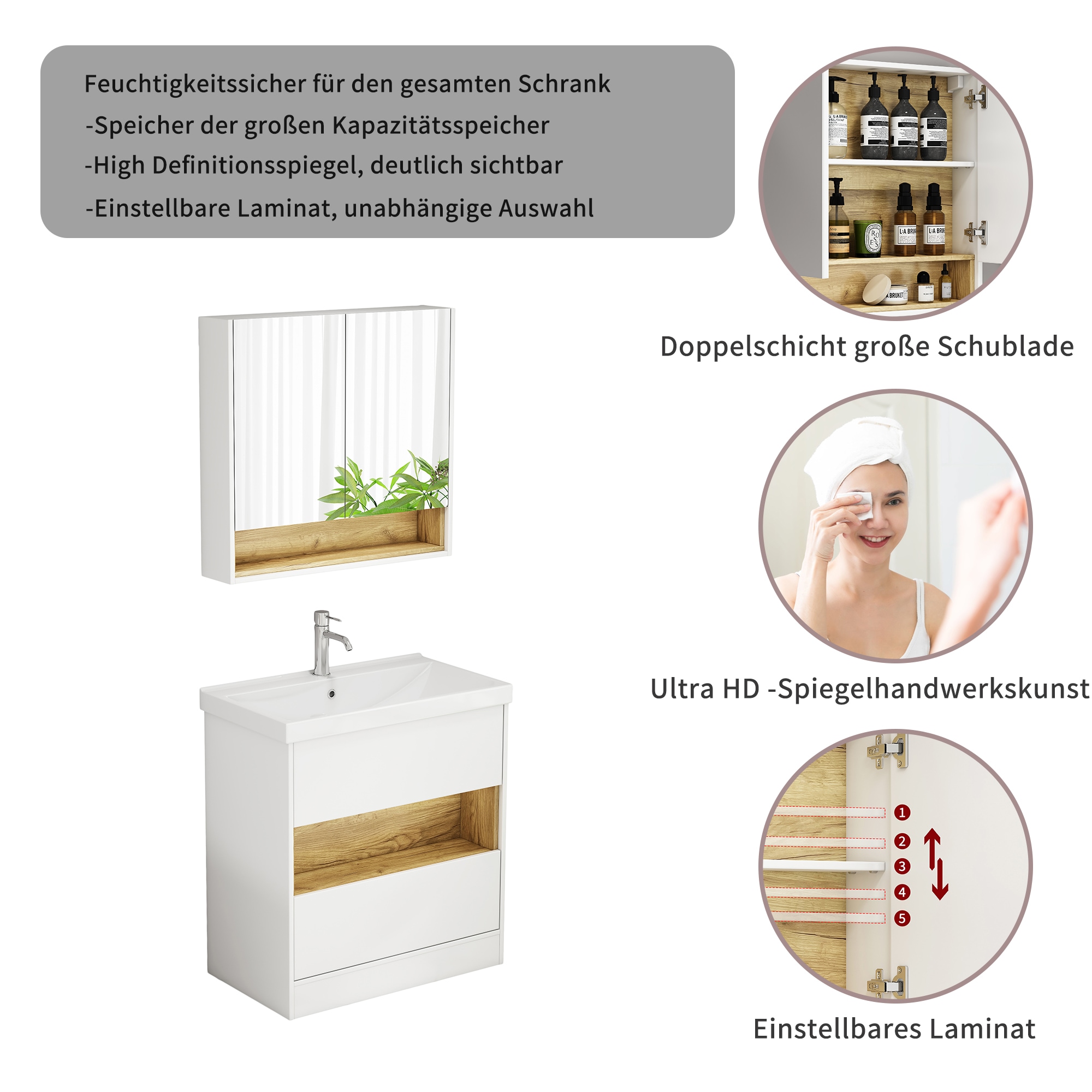 welltime Ensemble de salle de bains »Valencia«