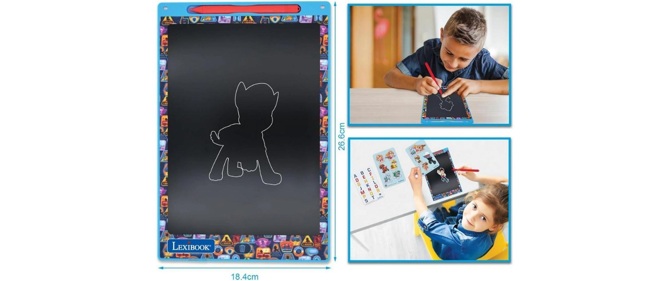 Lexibook® Zaubertafel »Paw Patrol 28 cm«, (1 tlg.)