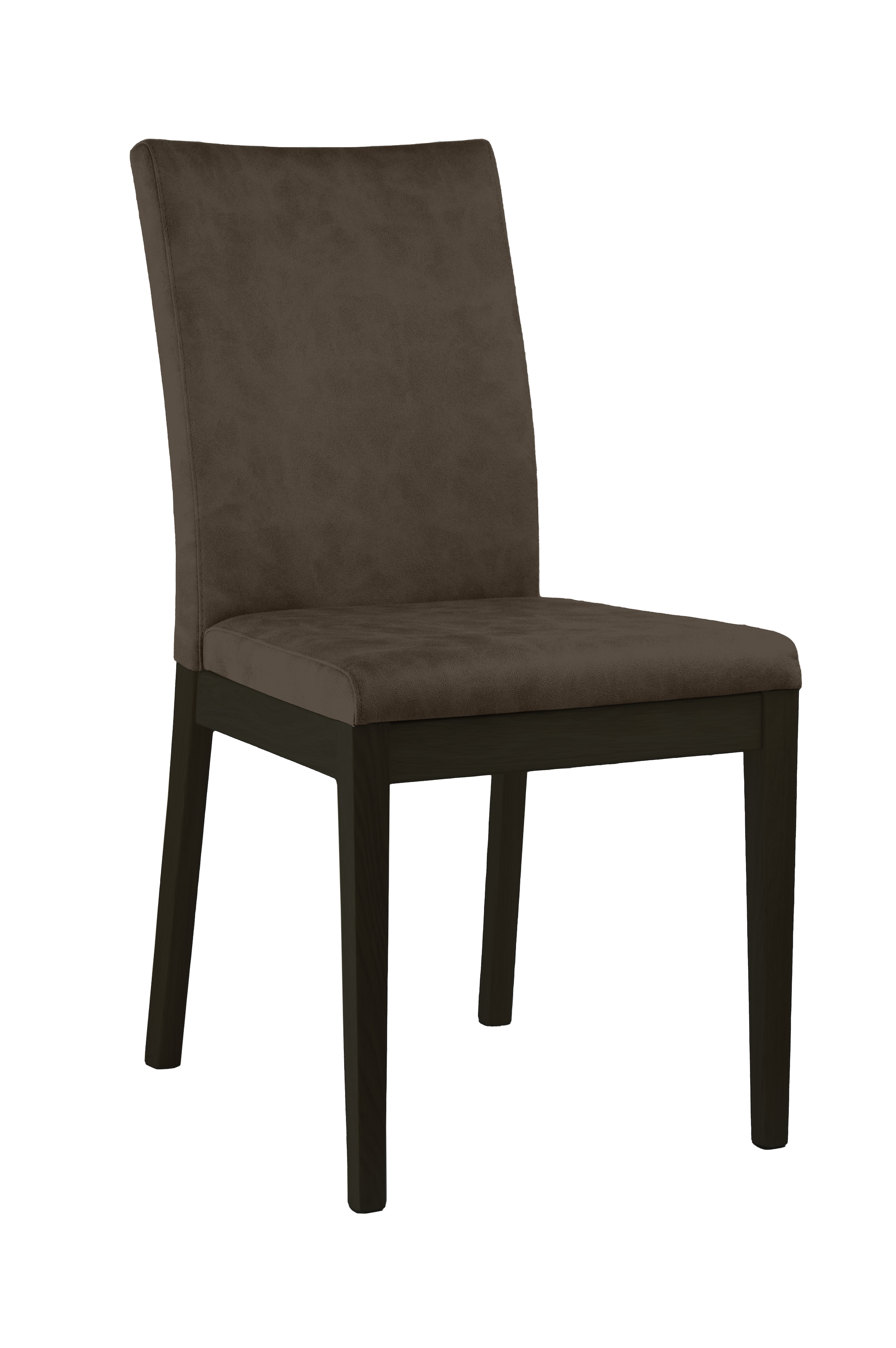Home affaire 4-Fussstuhl »Dendres«, (Set), 2 St., Microfaser, Sitz und Ruecken gepolstert