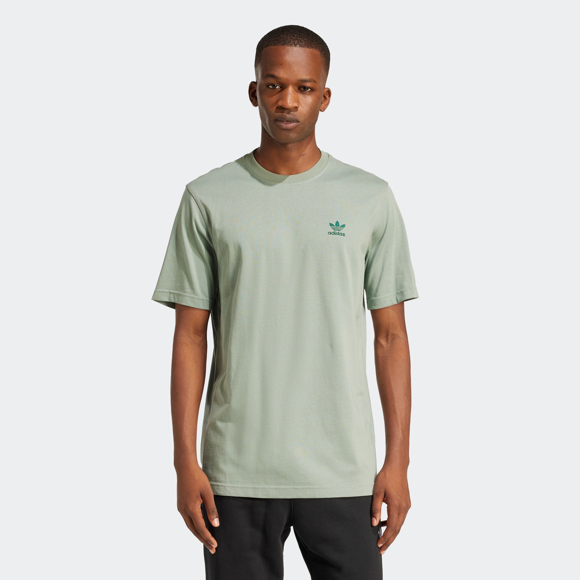 adidas Originals T-Shirt »TREFOIL ESS TEE«, drei Streifen Essentials Shirt mit Trefoil Logo