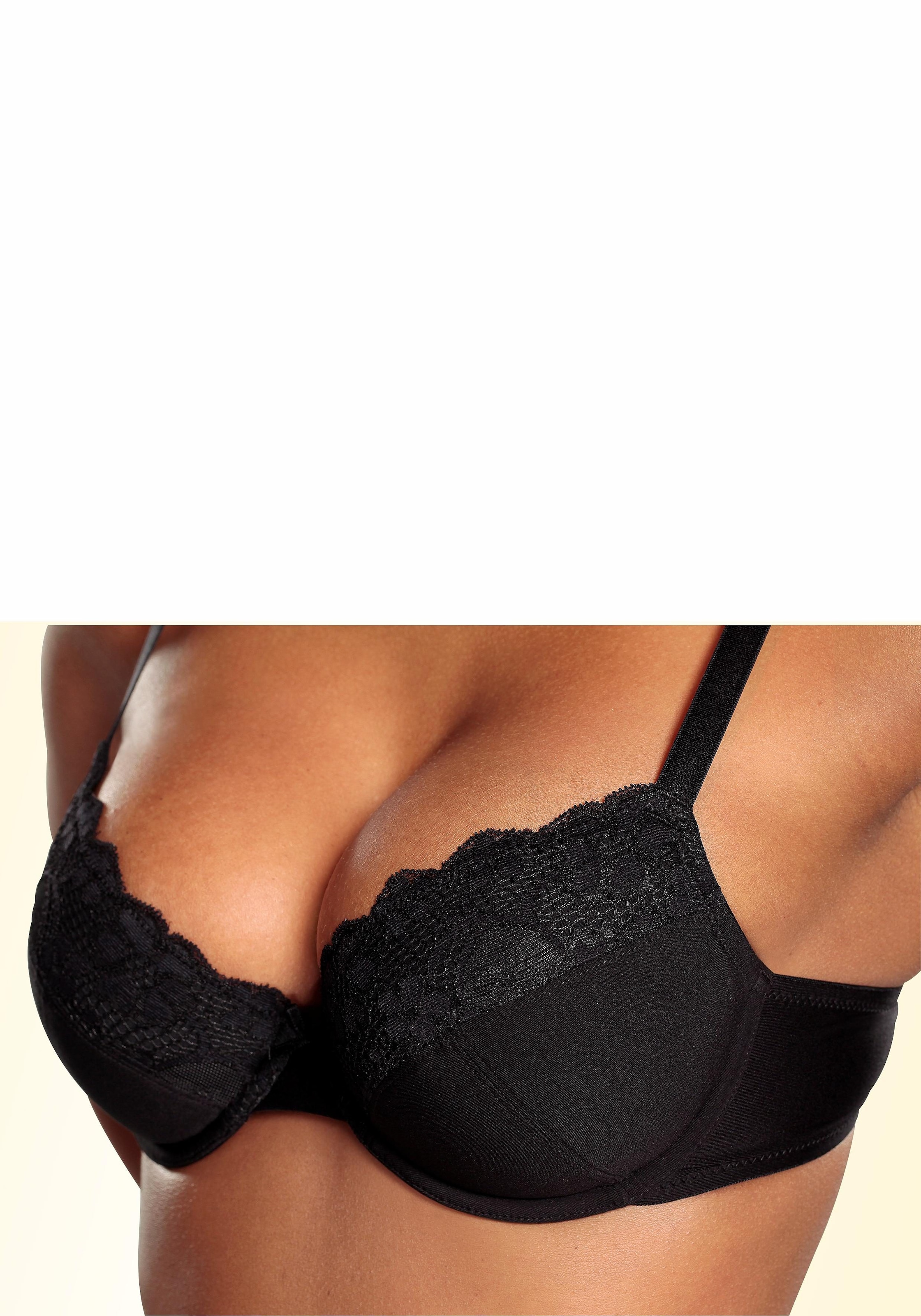 ♕ petite fleur Push-up-BH, (Packung, 3 Stück) versandkostenfrei