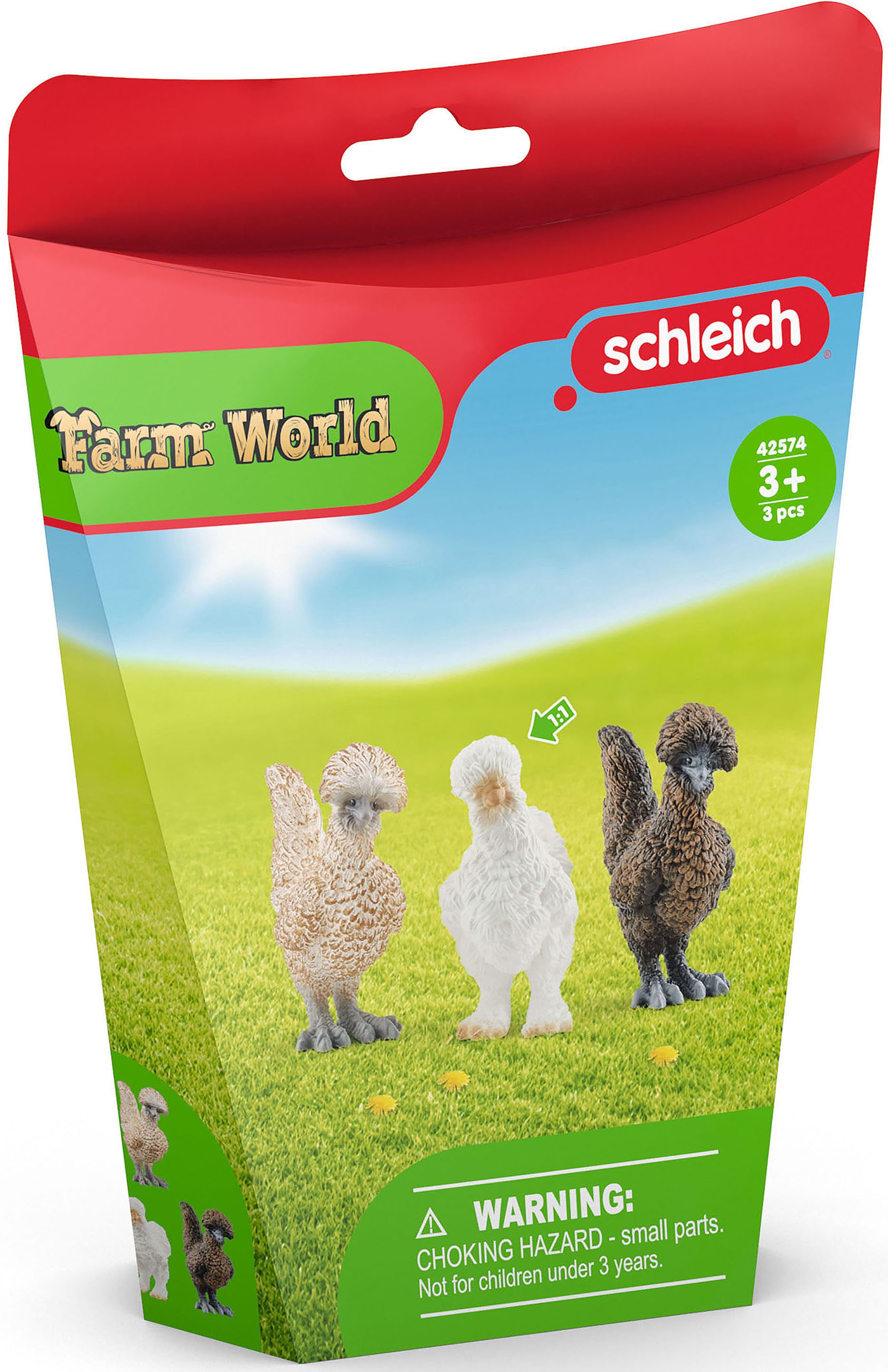Schleich® Personnage de jeu »FARM WORLD, Hühnerfreunde (42574)«