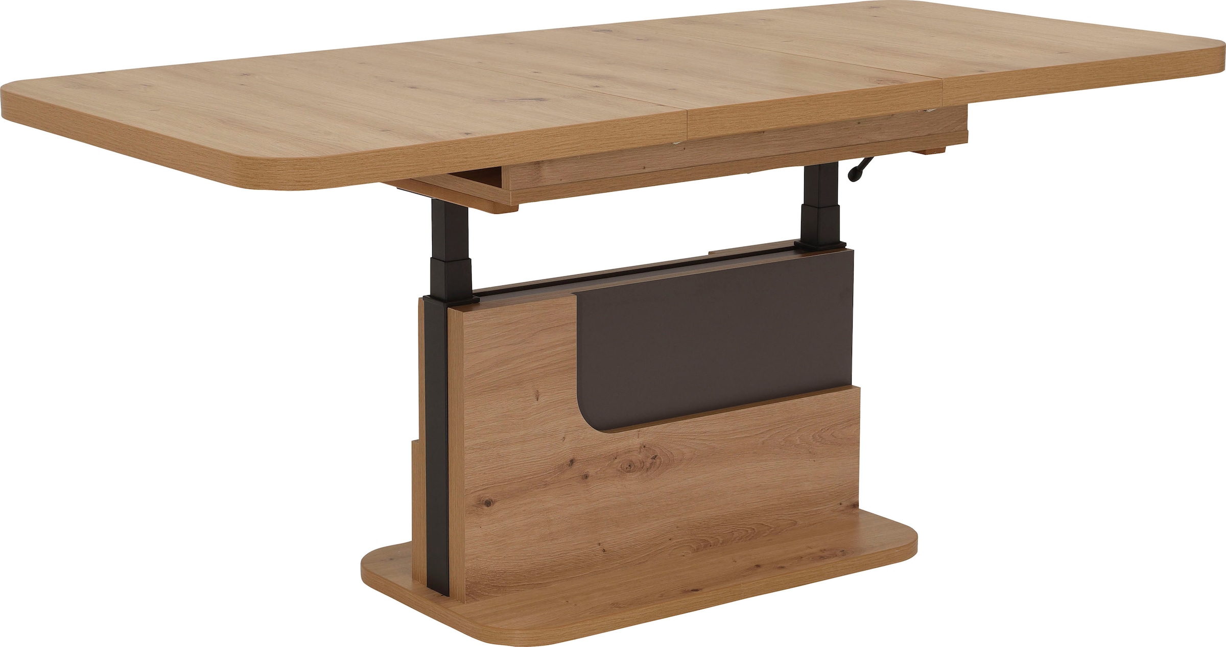 HELA Table basse fonctionnel, extensible et réglable en hauteur