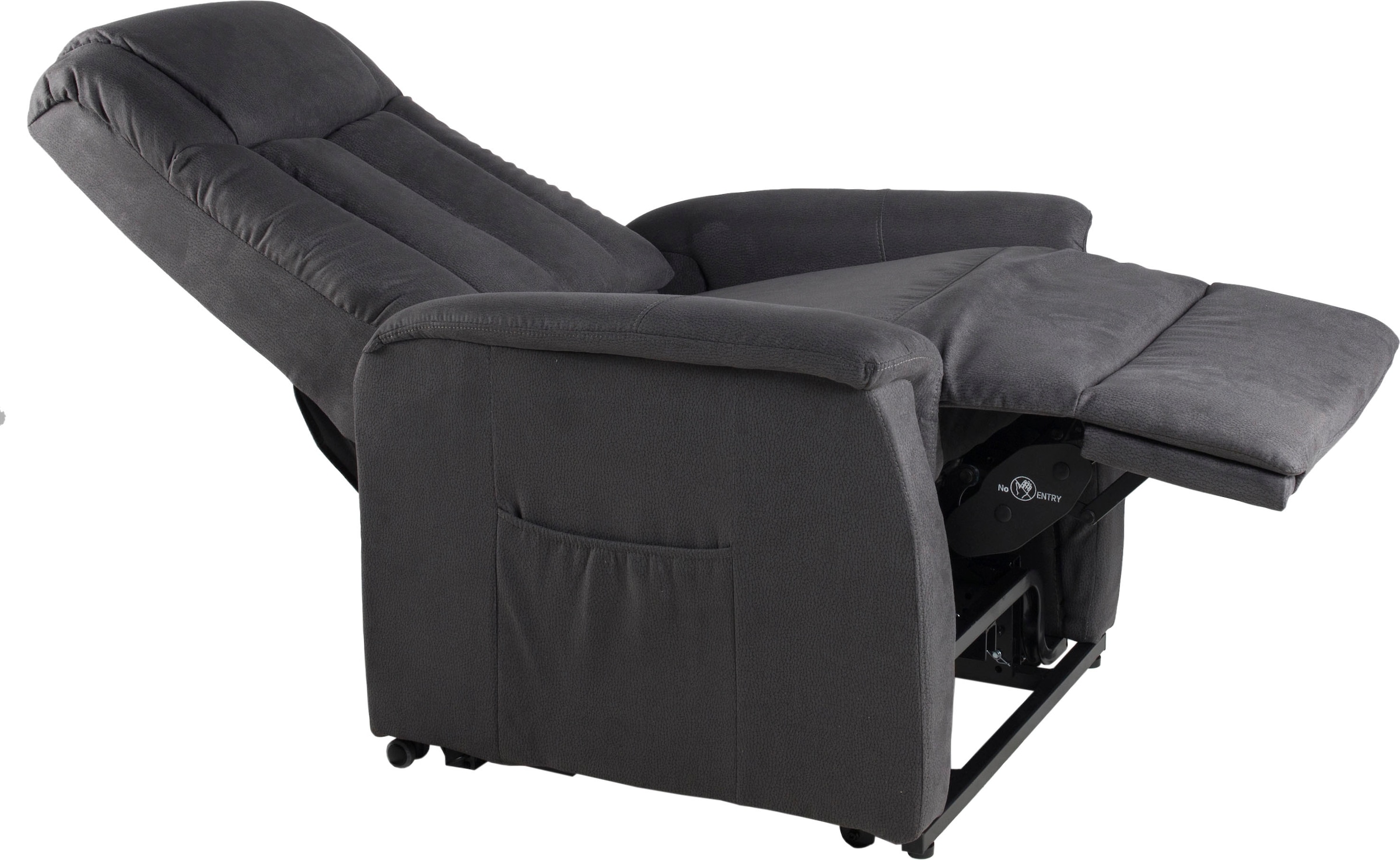 Duo Collection Fauteuil TV »Delphi mit elektrischer Aufstehhilfe« fonction relaxation et ressorts ensachés avec suspension à lames en acier