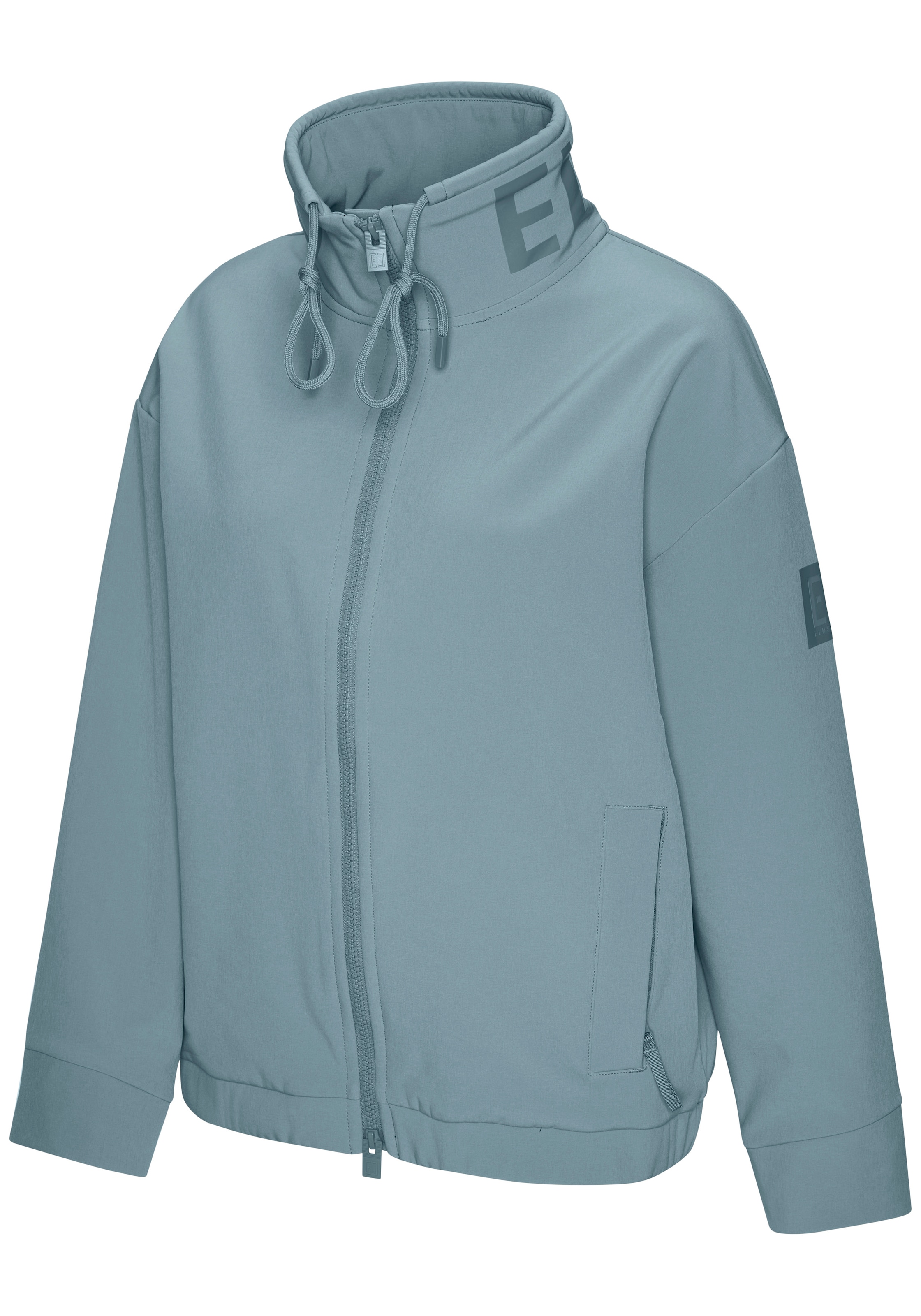 Elbsand Veste softshell avec col haut réglable