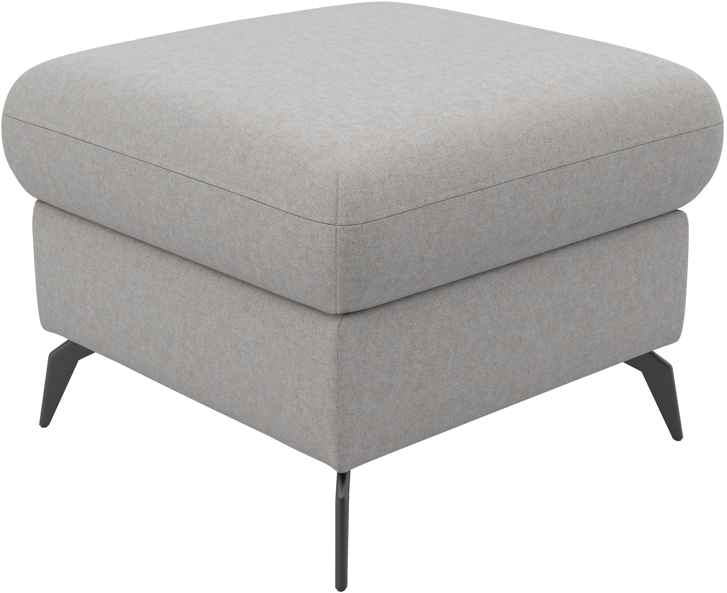 Home affaire Polsterhocker »Rochelle«, (1 St.), moderne 15 cm Metallfüsse