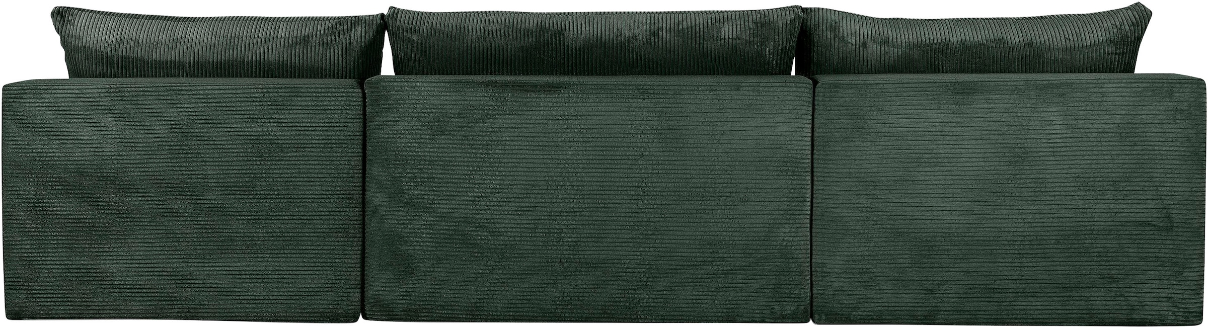 COLLECTION AB Wohnlandschaft »Josy«, inkl. Bettfunktion, Bettkasten, mit 3 extra grossen Rückenkissen