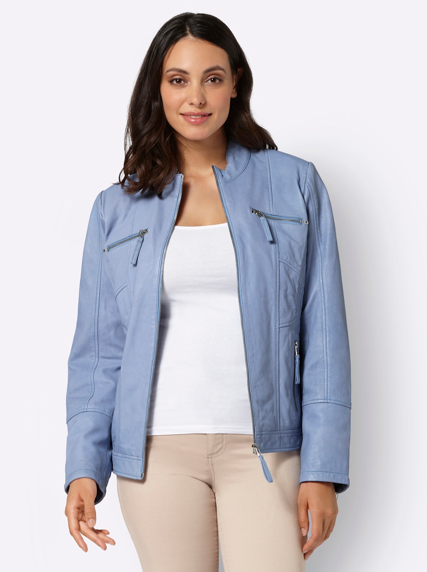 Inspirationen Lederjacke, ohne Kapuze