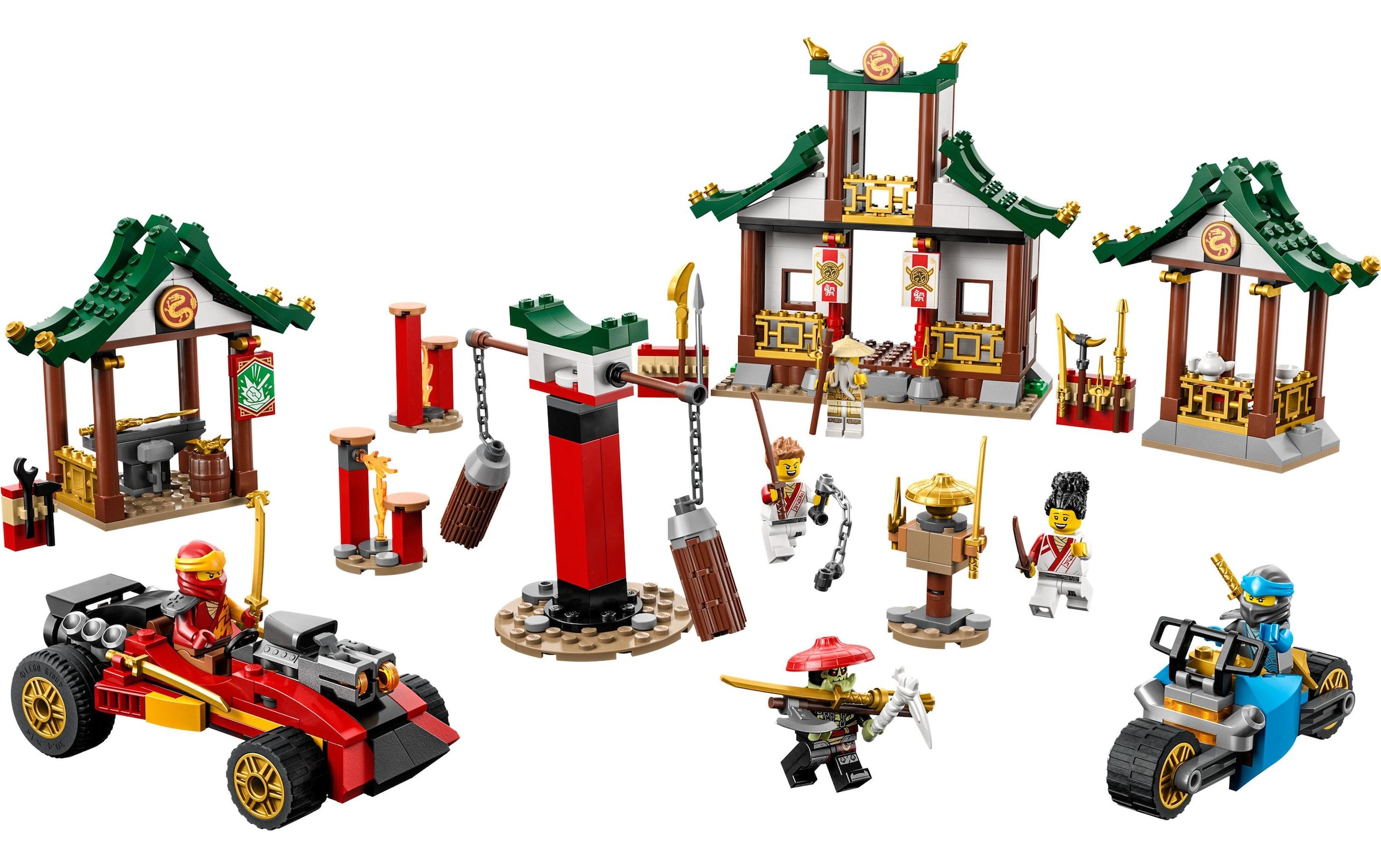 LEGO® Konstruktionsspielsteine »Kreative Ninja Steinebox«, (530 St.)