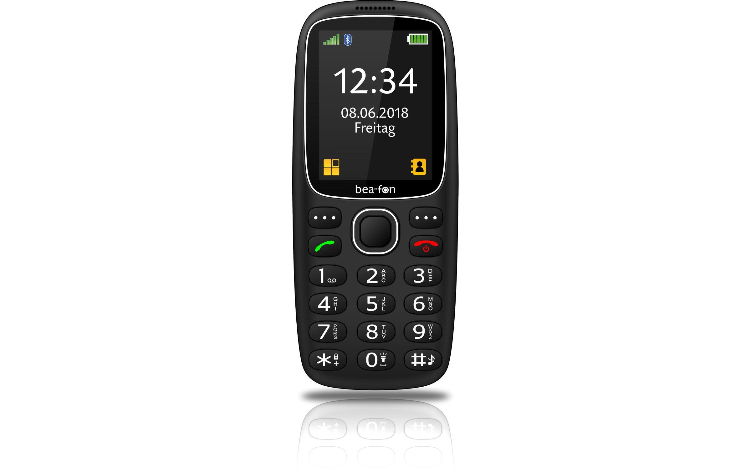 Beafon Seniorenhandy »SL360i Schwarz«, schwarz