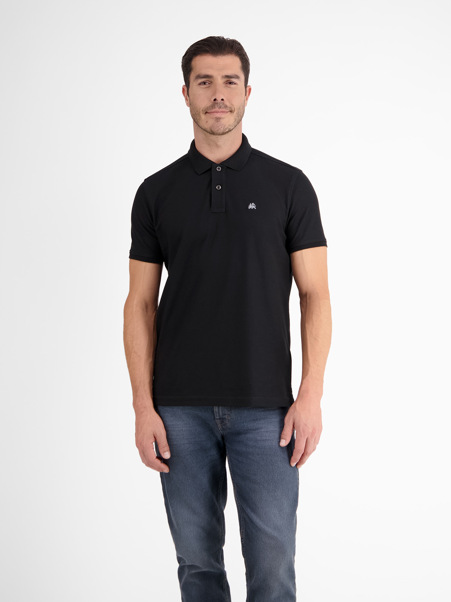 LERROS Poloshirt »Poloshirt mit COOL & DRY Funktion in Piqué-Qualität« Atmungsaktiver Baumwollmix, Feine Piqué-Qualität, Zeitloser Polo-Style