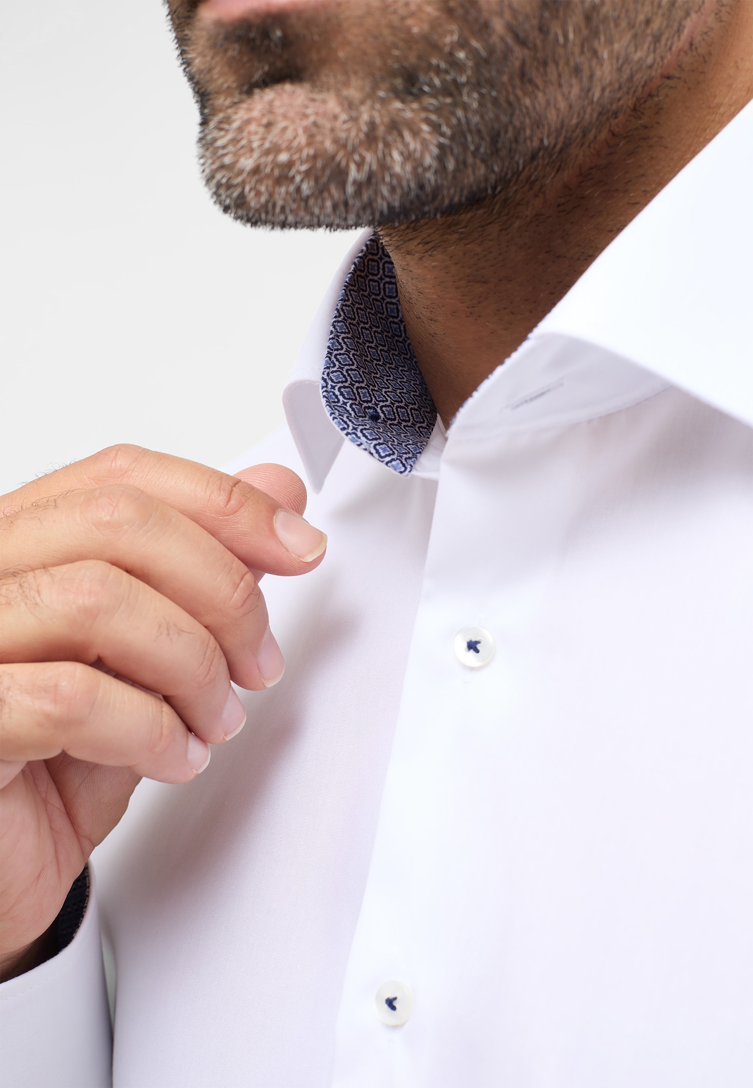 Eterna Langarmhemd »COMFORT FIT« NON IRON (bügelfrei)