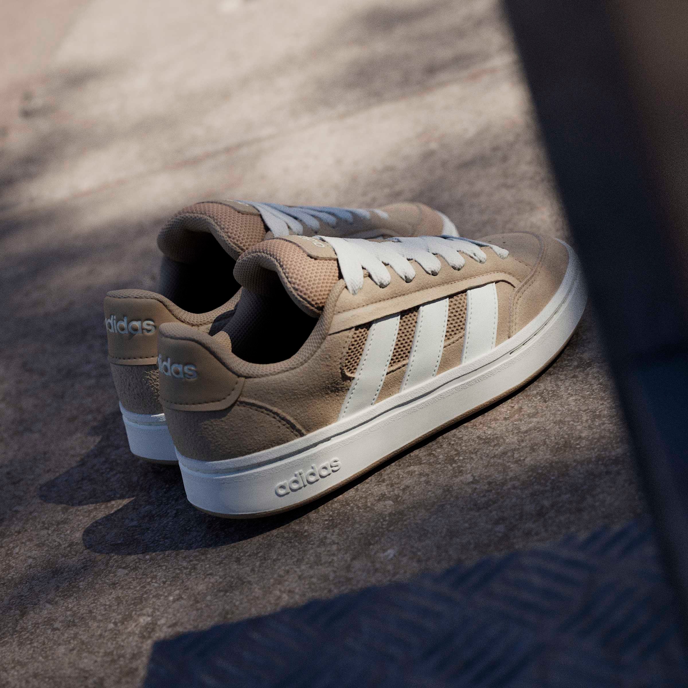 adidas Sportswear Sneakers »GRAND COURT ALPHA«  inspiriert vom Design des adidas campus 00