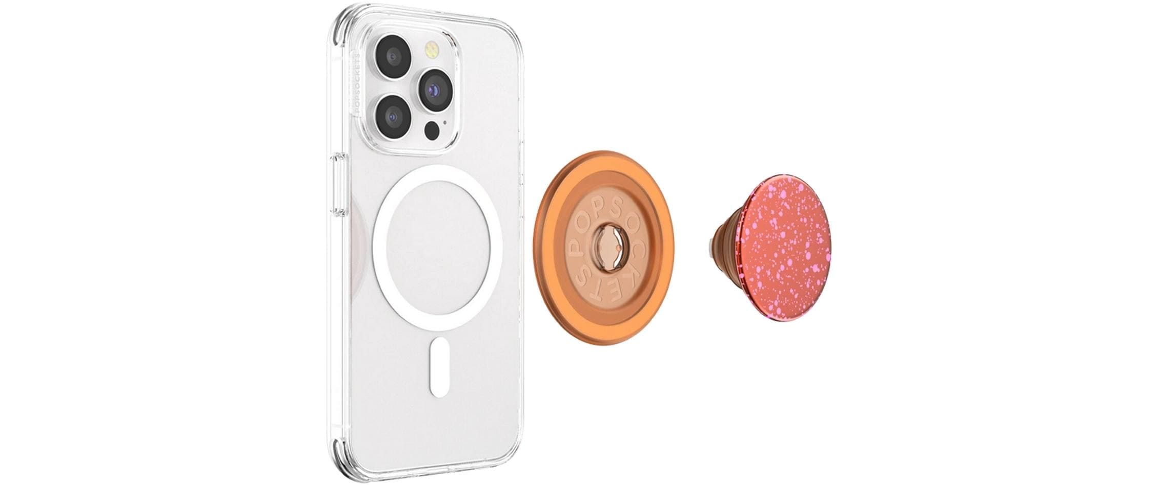 Popsockets Handy-Halterung »Aluminum Clay Speckle MagSafe«