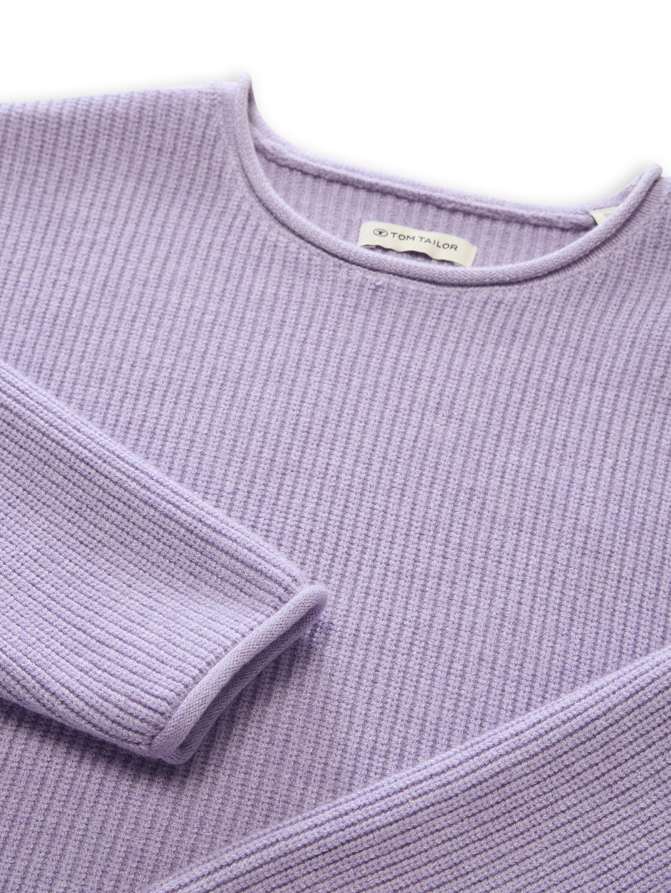 TOM TAILOR Jacquardpullover mit Streifen Muster