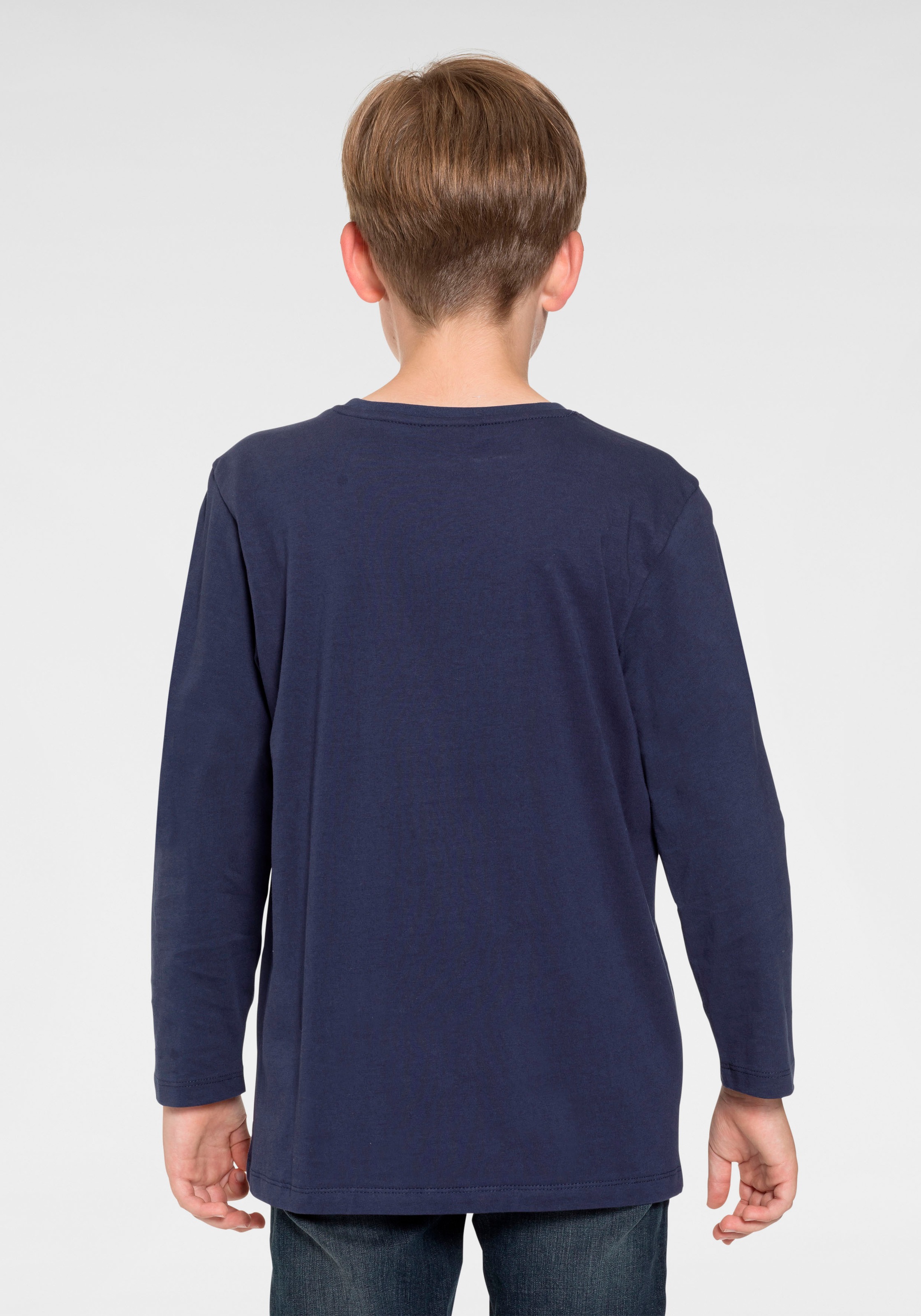 Trendige Chiemsee Langarmshirt, mit Druck Mindestbestellwert im ohne Farbverlauf kaufen
