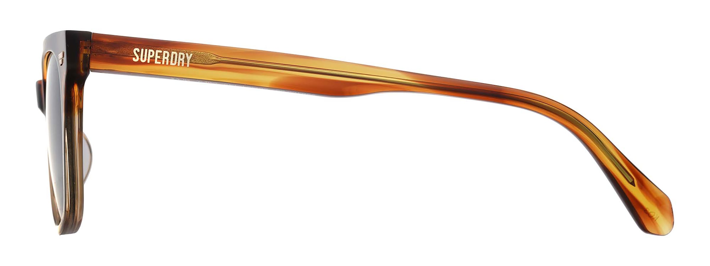 Superdry Sonnenbrille »Modell 996100« Form Karree/Eckig , Logoschriftzug auf Bügel, Kunststofffassung