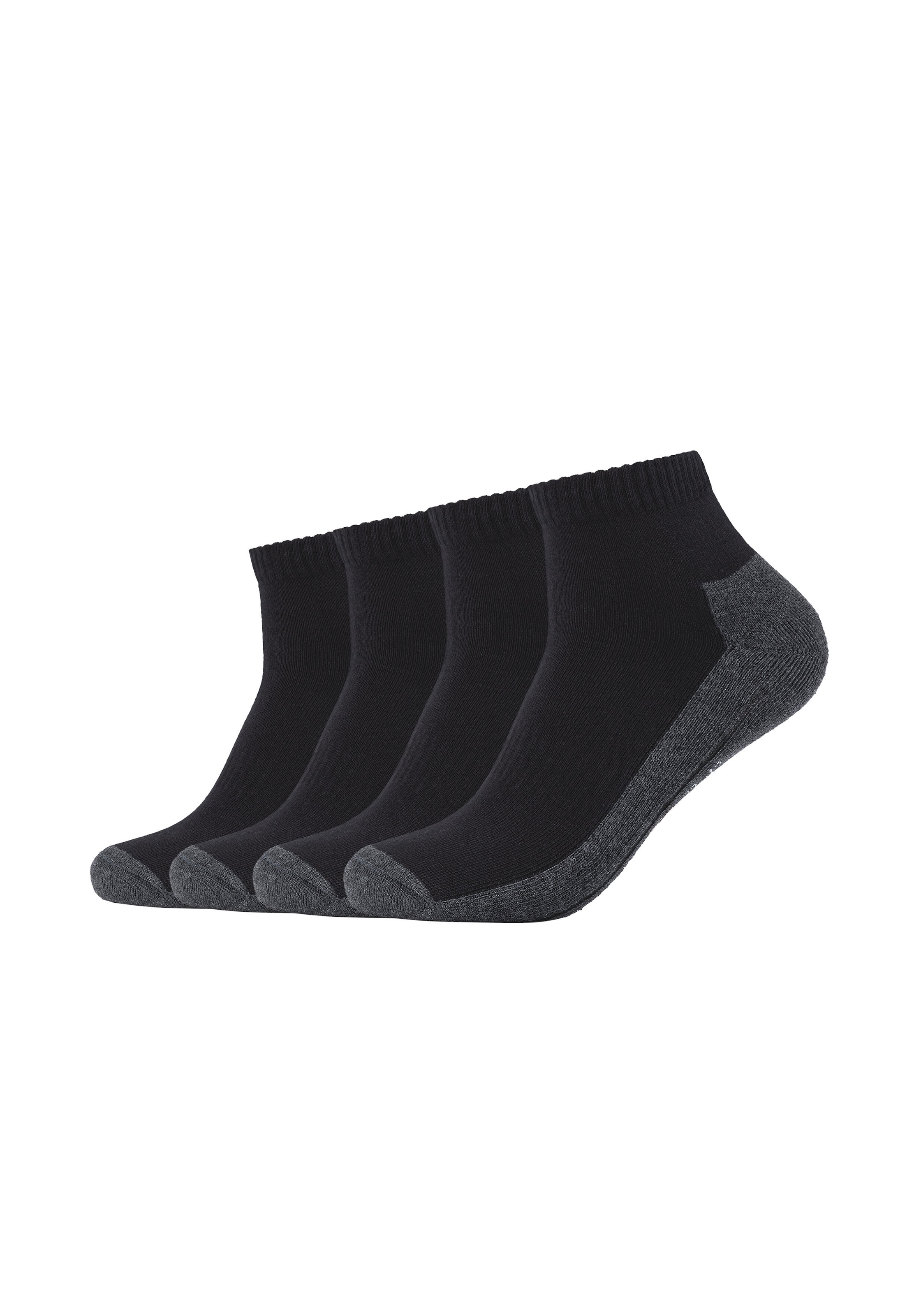 Sportsocken, (4er-Pack), mit entlastender Halbplüschsohle