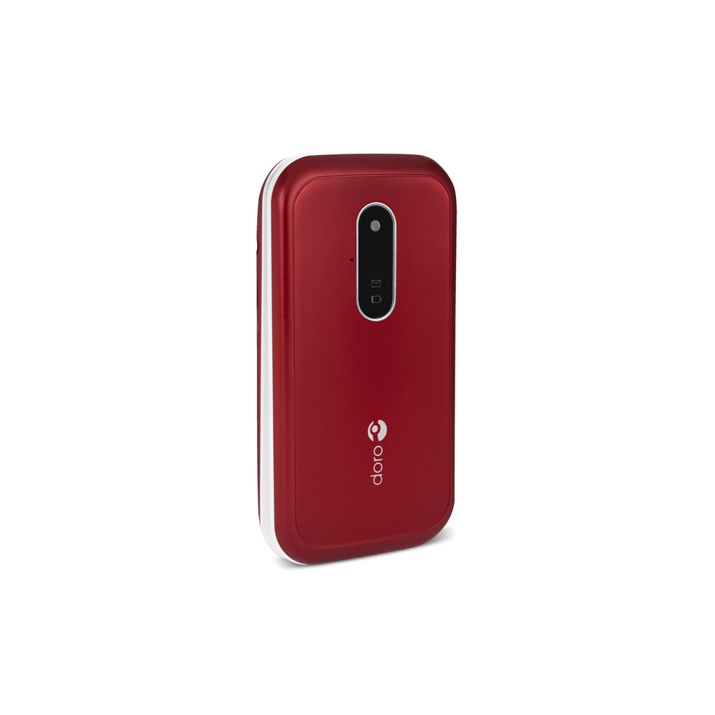 Doro Smartphone »6620 Rot«, rot, 7,1 cm/2,8 Zoll, 0 GB Speicherplatz