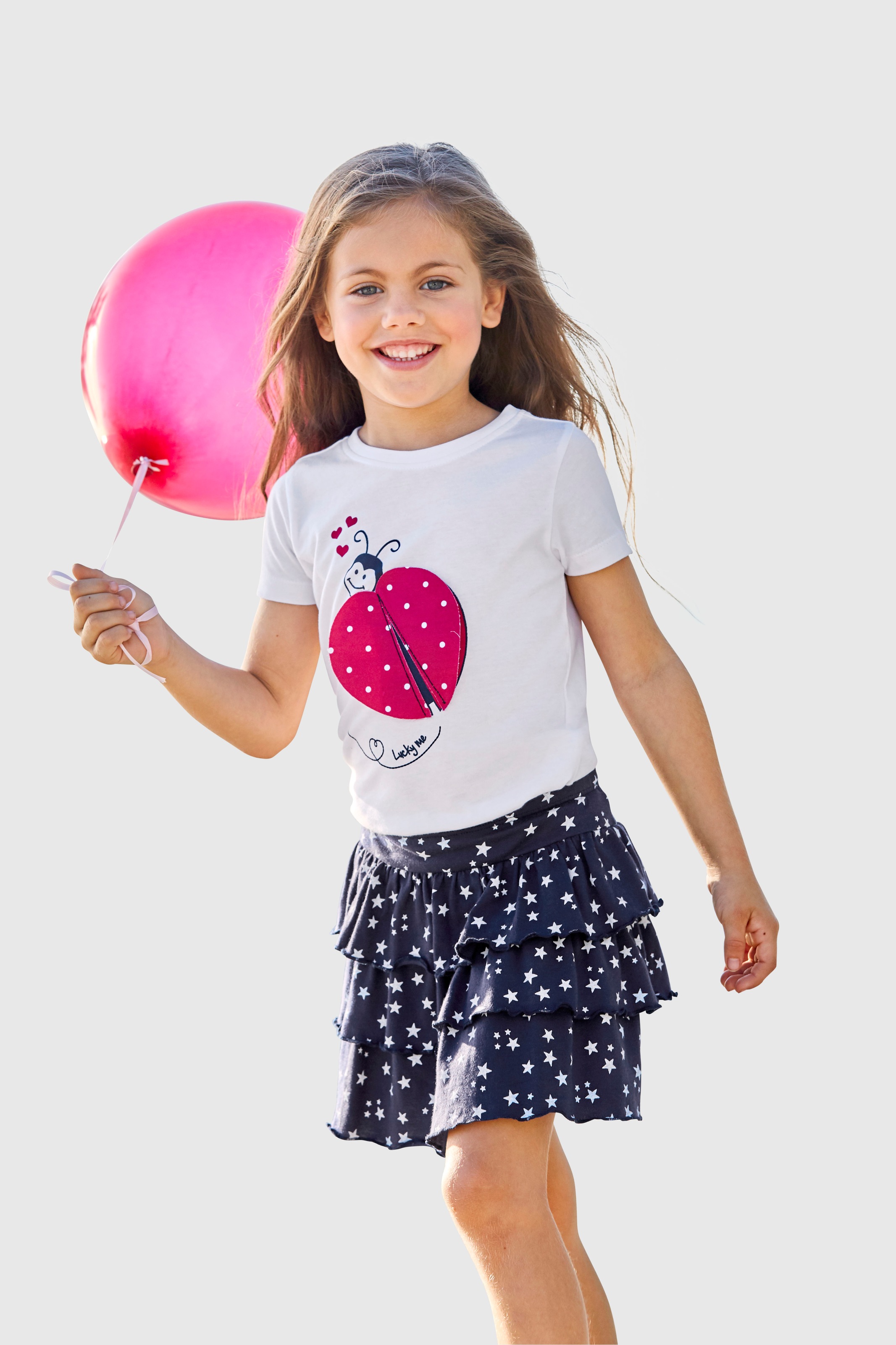 KIDSWORLD Volantrock »für kleine Mädchen«, mit Sternchenmuster