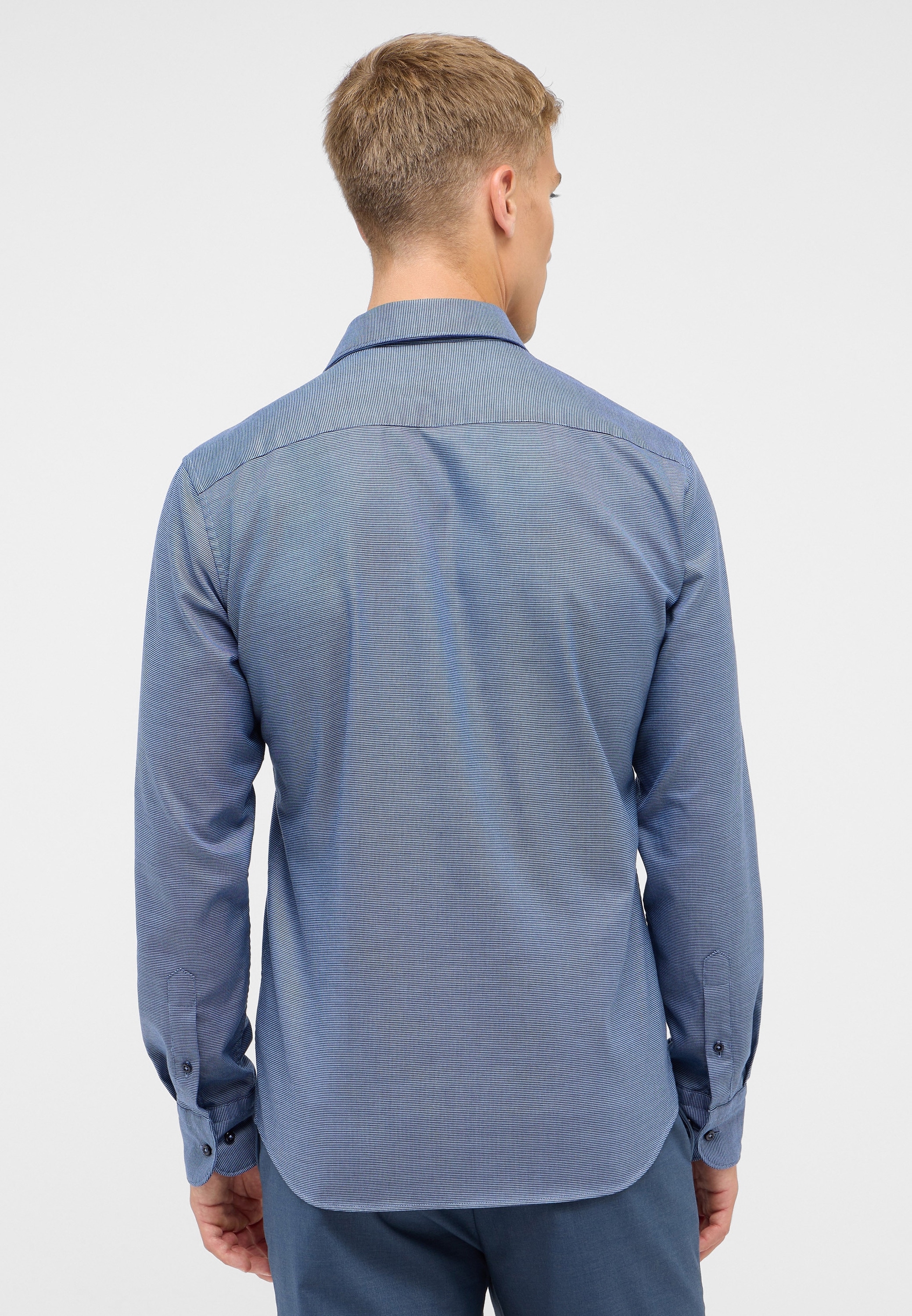 Eterna Langarmhemd »SLIM FIT«, EASY IRON (bügelleicht)