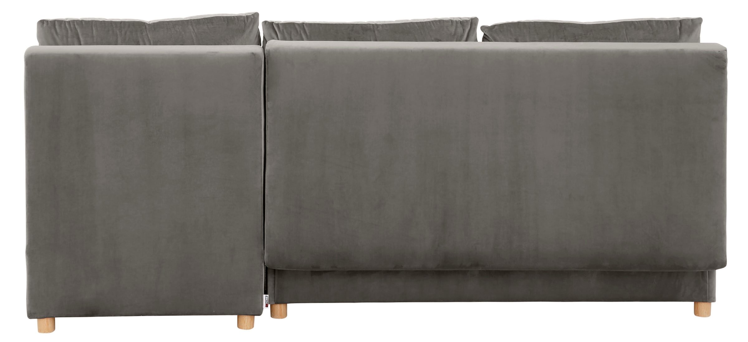 INOSIGN Ecksofa »Mick L-Form«, Longchair links/rechts montierbar, wahlweise mit Bettfunktion
