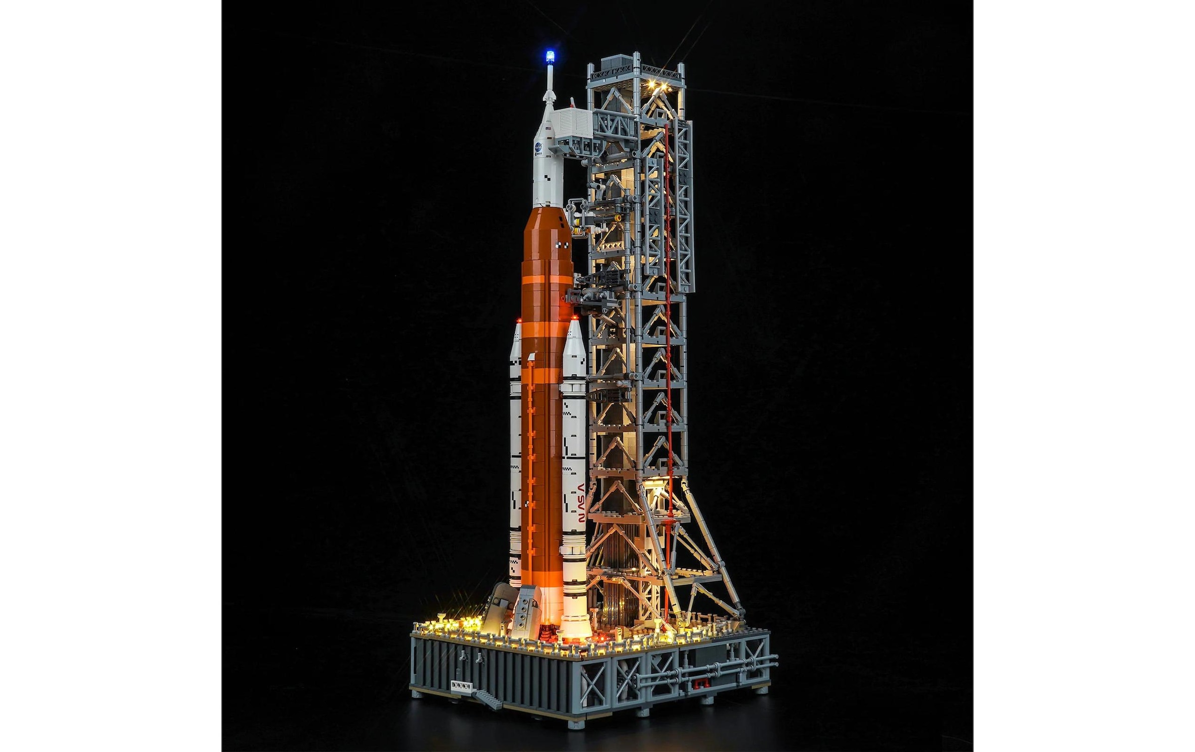   »BrickBling LED-Licht-Set für LEGO® NASA: Artemis Startrampe -10341«