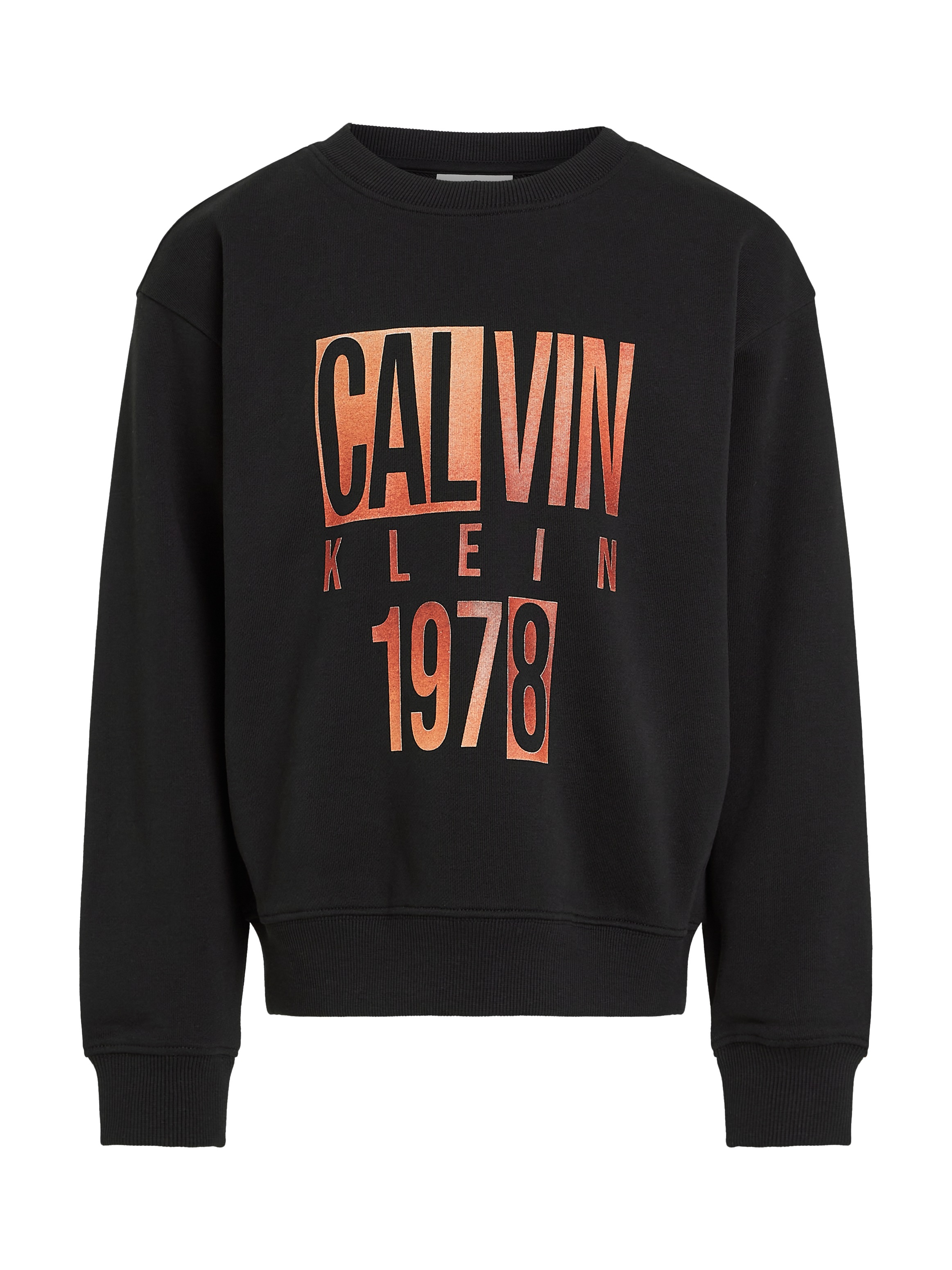 Calvin Klein Jeans Sweatshirt »GRADIENT GRAPHIC CN«, mit grossem Logodruck