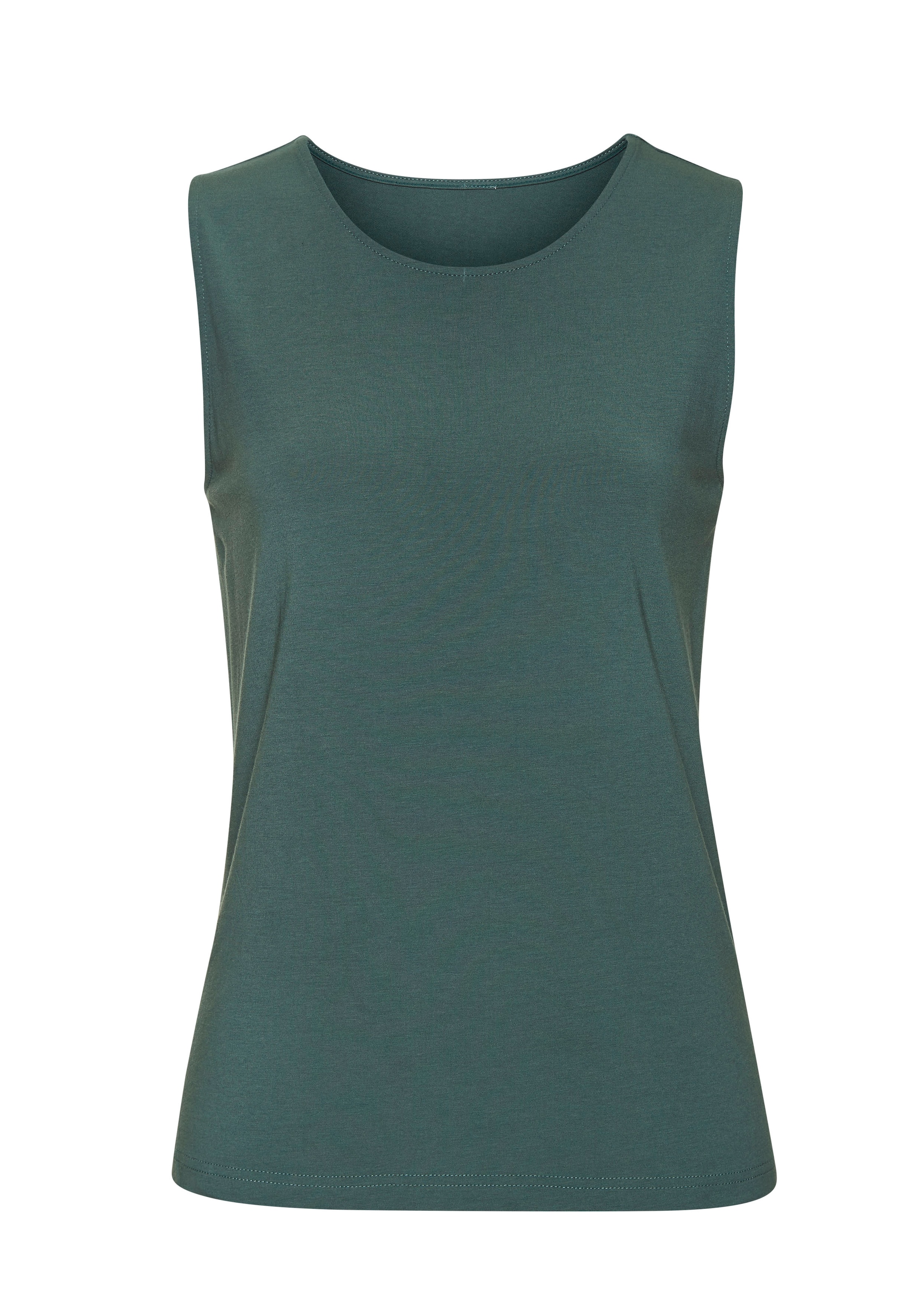 LASCANA Tanktop »aus elastischer Baumwoll-Modal-Qualität«, (2er-Pack)