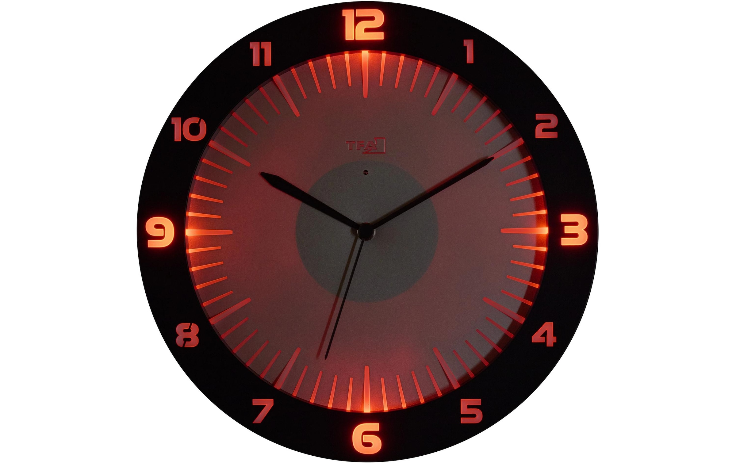TFA Dostmann Horloge murale radio »Lumoclock mit farbiger Beleuchtung«