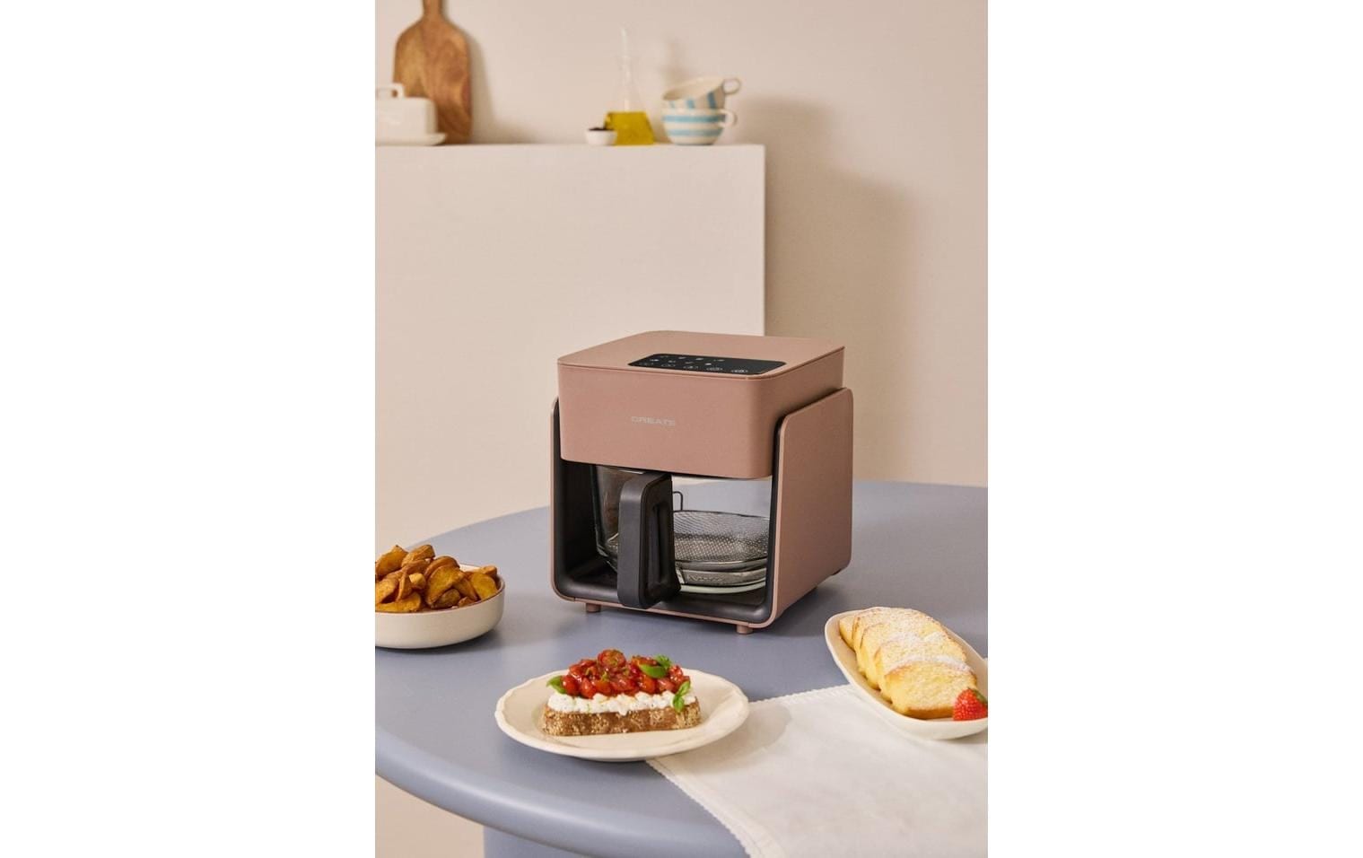 Create Heissluftfritteuse »Create Air Fryer Studio Crystal 4.2 l« 1300