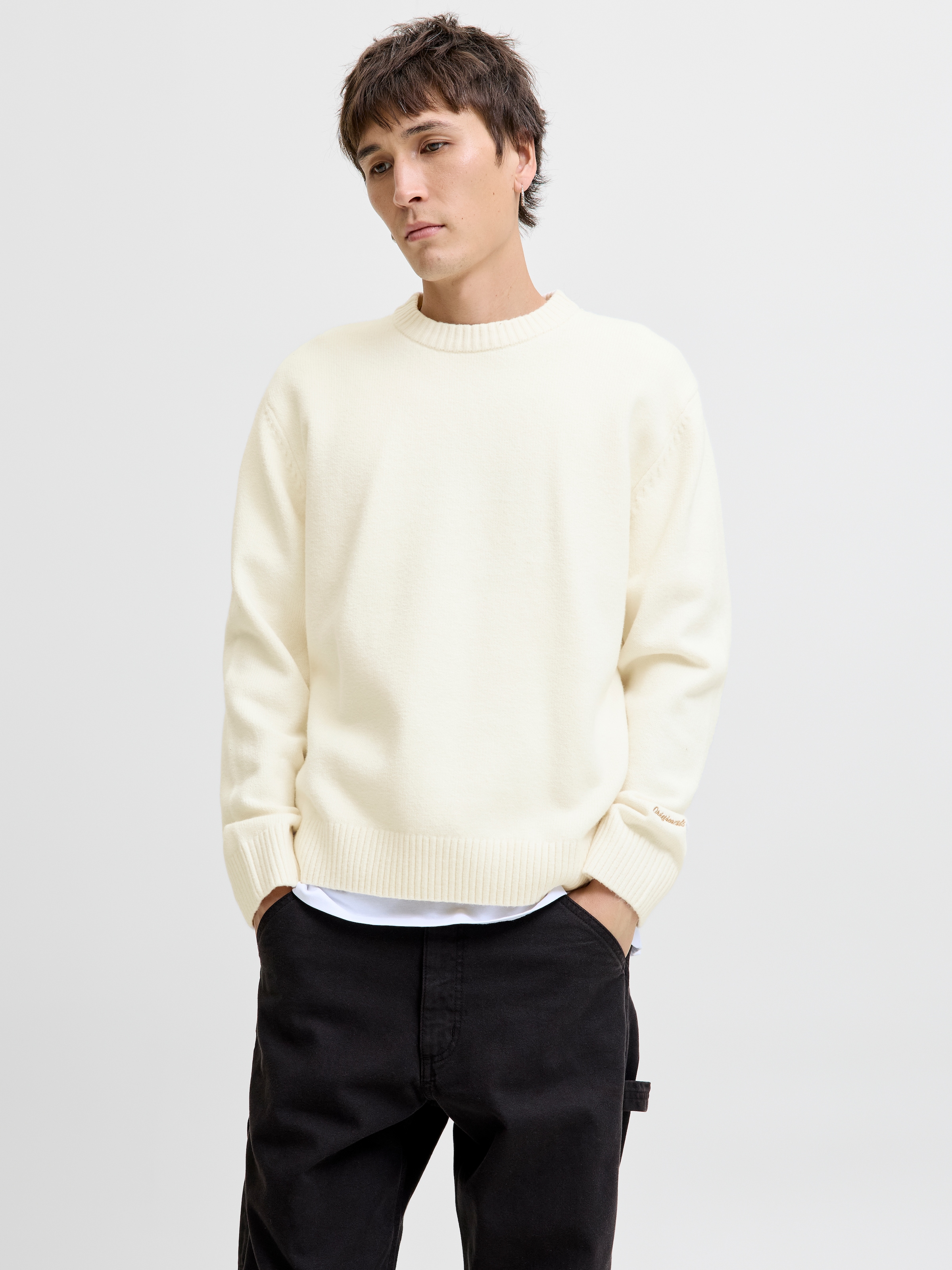 Jack & Jones Strickpullover »JORNORREBRO KNIT CREW NECK SN«