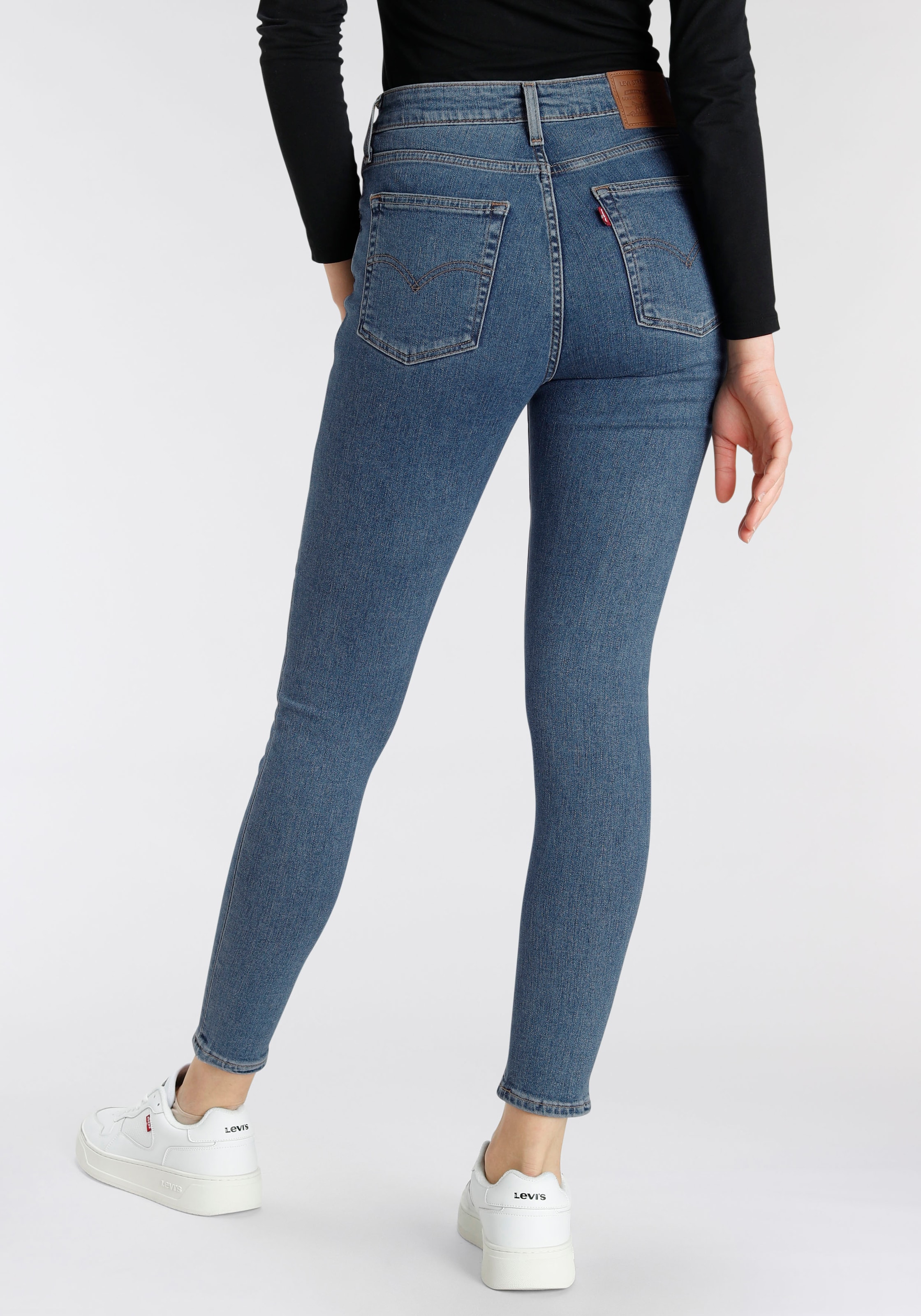 Bund ♕ rise hohem Skinny-fit-Jeans skinny«, mit Levi\'s® versandkostenfrei kaufen High »721
