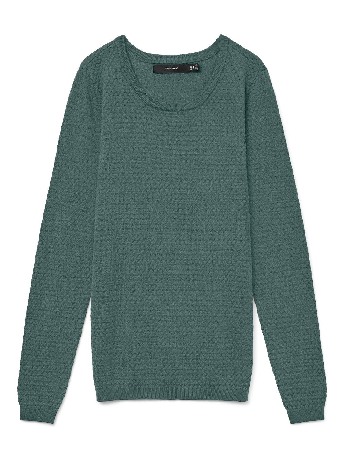 Vero Moda Rundhalspullover »VMCARE STRUCTURE LS O-NECK BLOU NOOS«