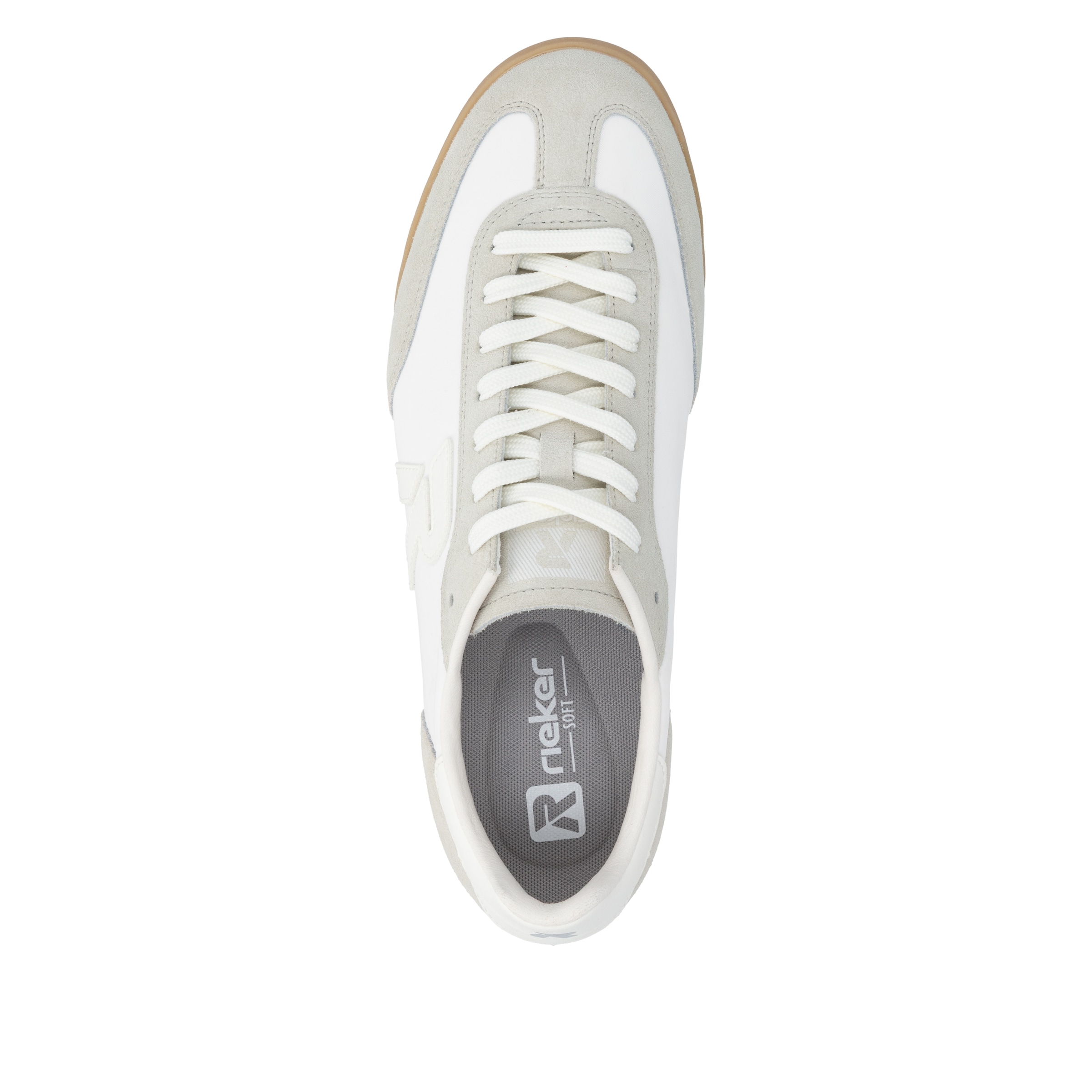 RIEKER Sport Sneaker  Hallenschuh, Sportschuh, Freizeitsneaker, Schnürschuh mit Profil
