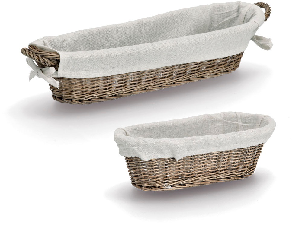 Image of Zeller Present Brotkorb "Baguette" Stylisch im Landhausstil