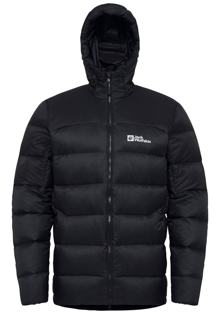 Jack Wolfskin Daunenjacke »NEBELHORN DOWN HOODY M RDS«, mit Kapuze