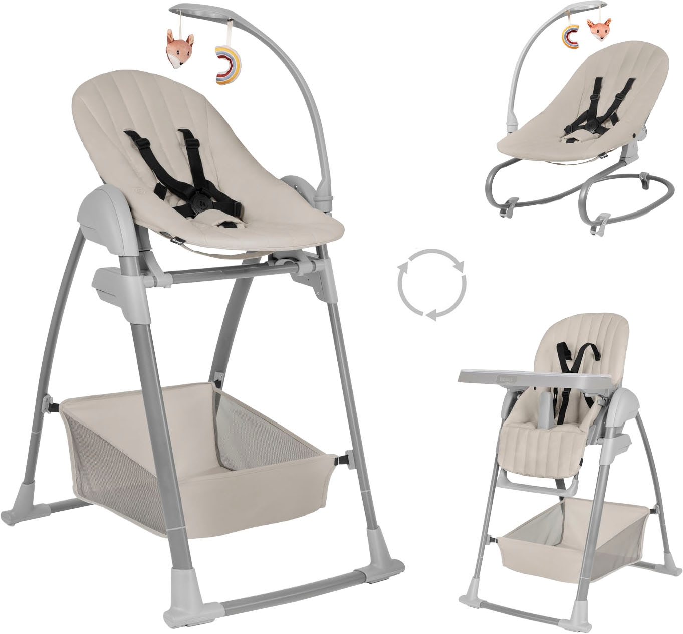 Image of Hauck Hochstuhl "Sit N Relax 3in1" ()