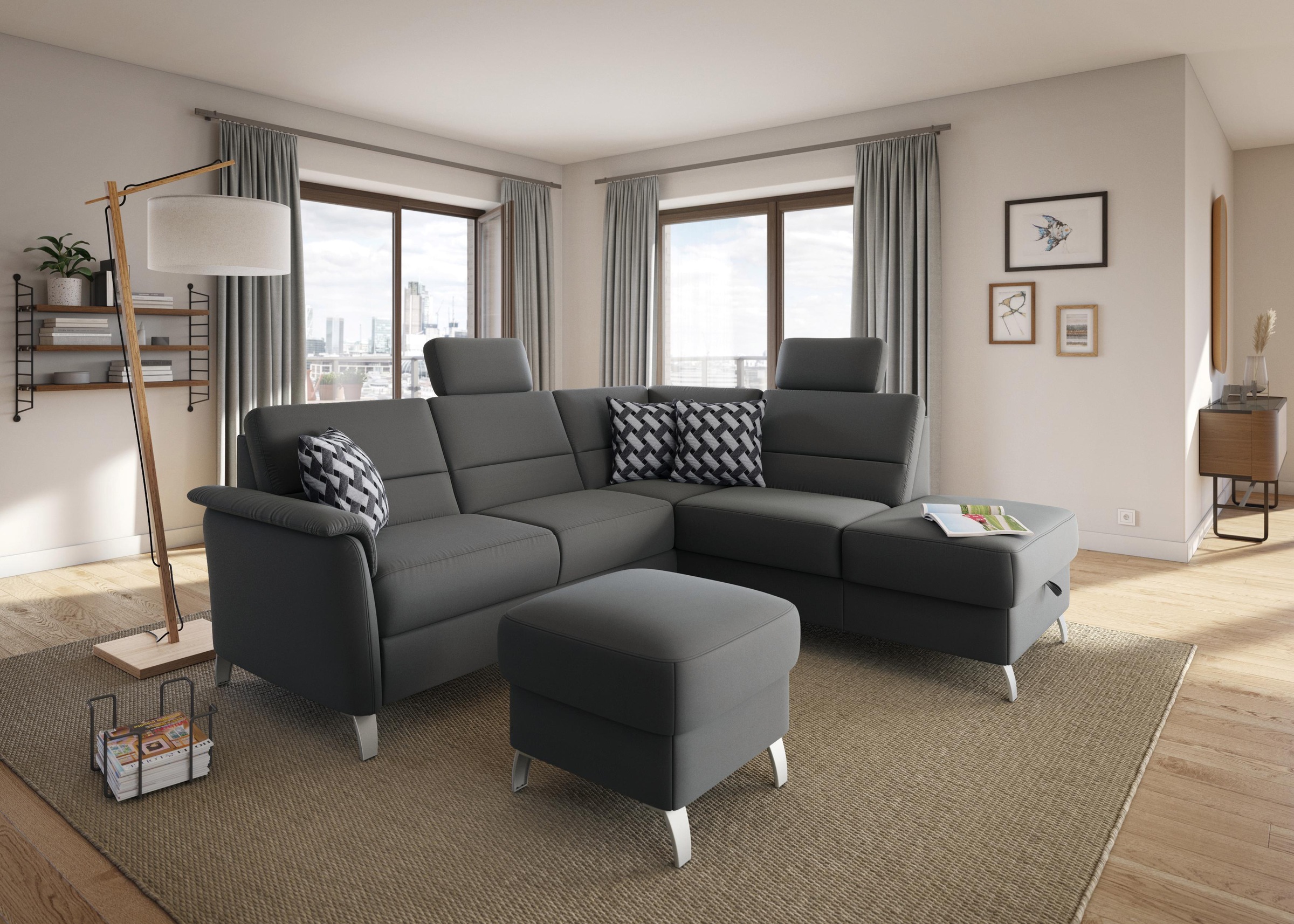 sit&more Kopfstütze »Palmera, B: 50 cm« Set: 2 Stück, passend zur Serie