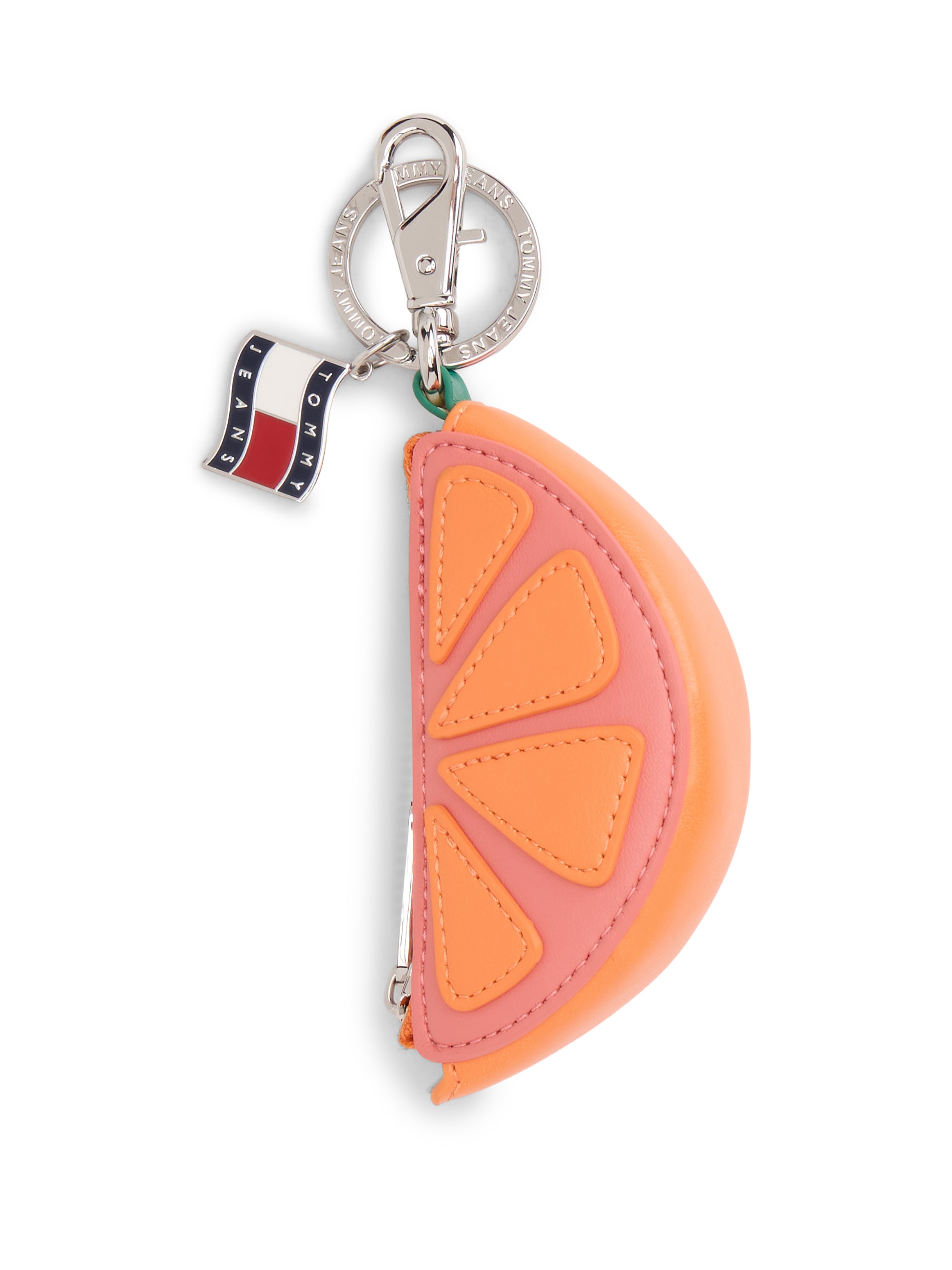 Tommy Jeans Schlüsselanhänger »TJW FRUIT COIN PURSE ORANGE« Taschen-Schlüsselanhänger, Taschen Charm, Bag Charm im Frucht-Look