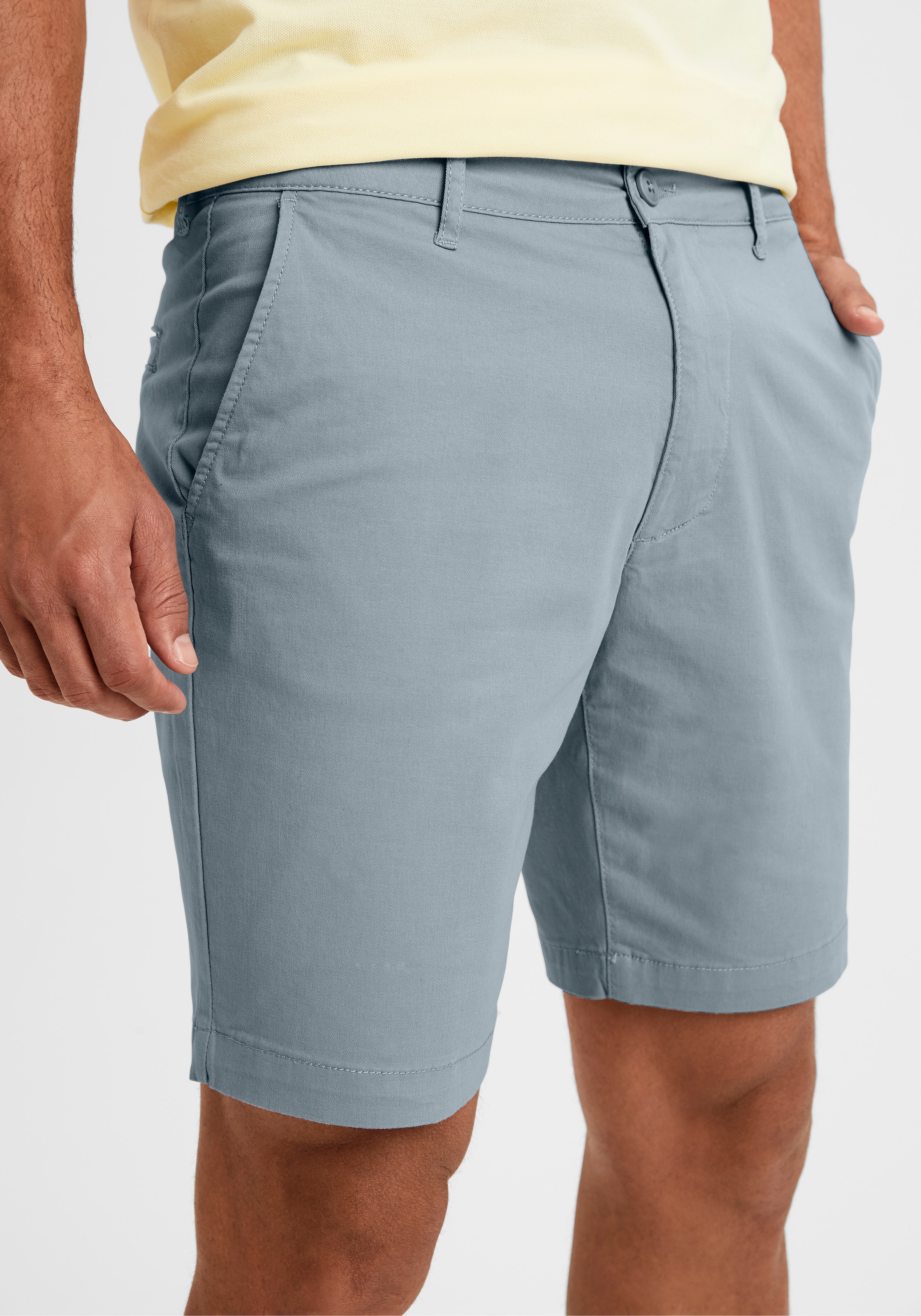H.I.S Chinoshorts »regular-fit«, Shorts aus elastischer Baumwoll-Qualität