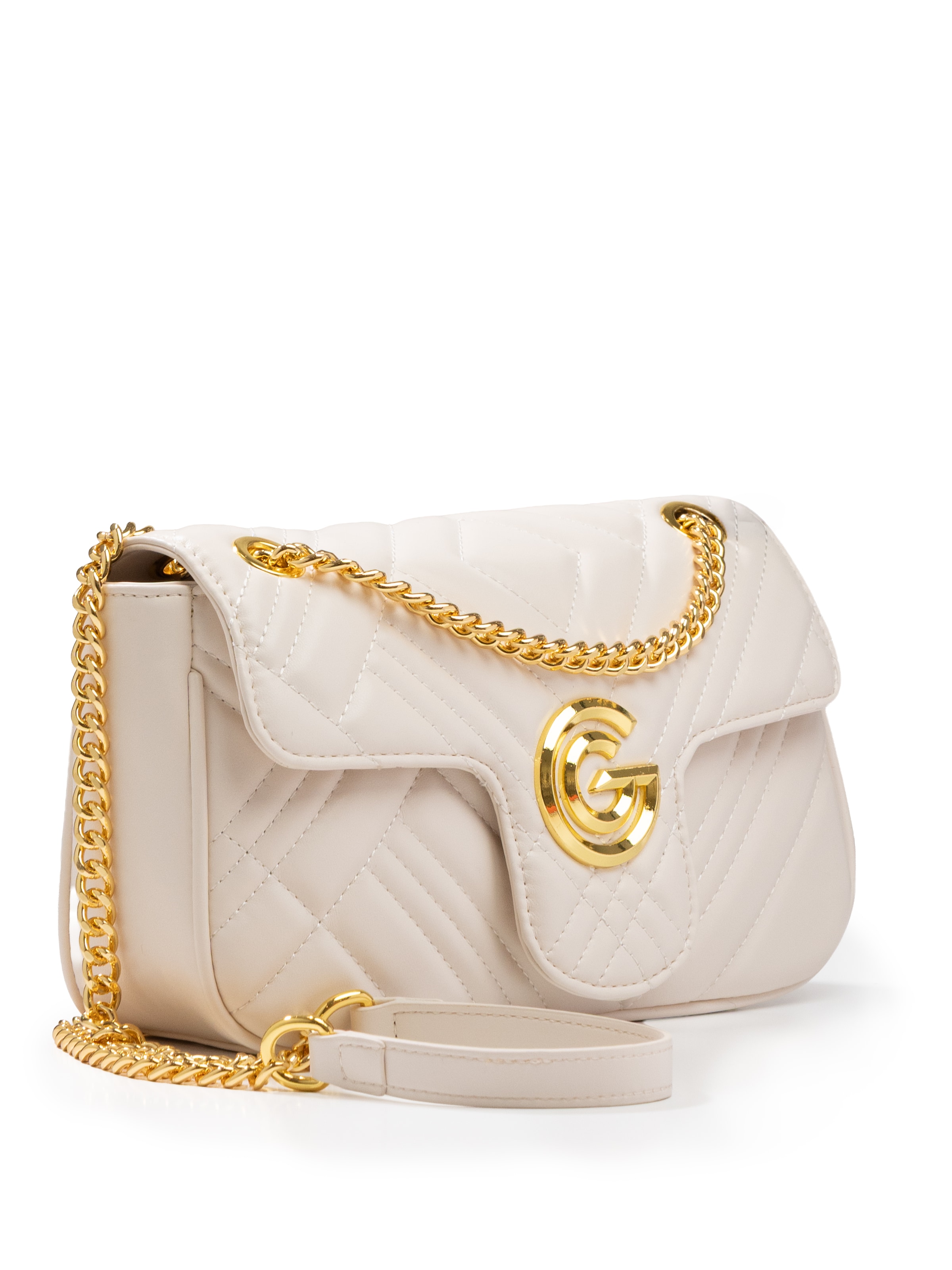 Gabriella GUCCI Umhängetasche »CINDY« Damen Umhängetasche, Handtasche, Tragetasche mit Logoverzierung