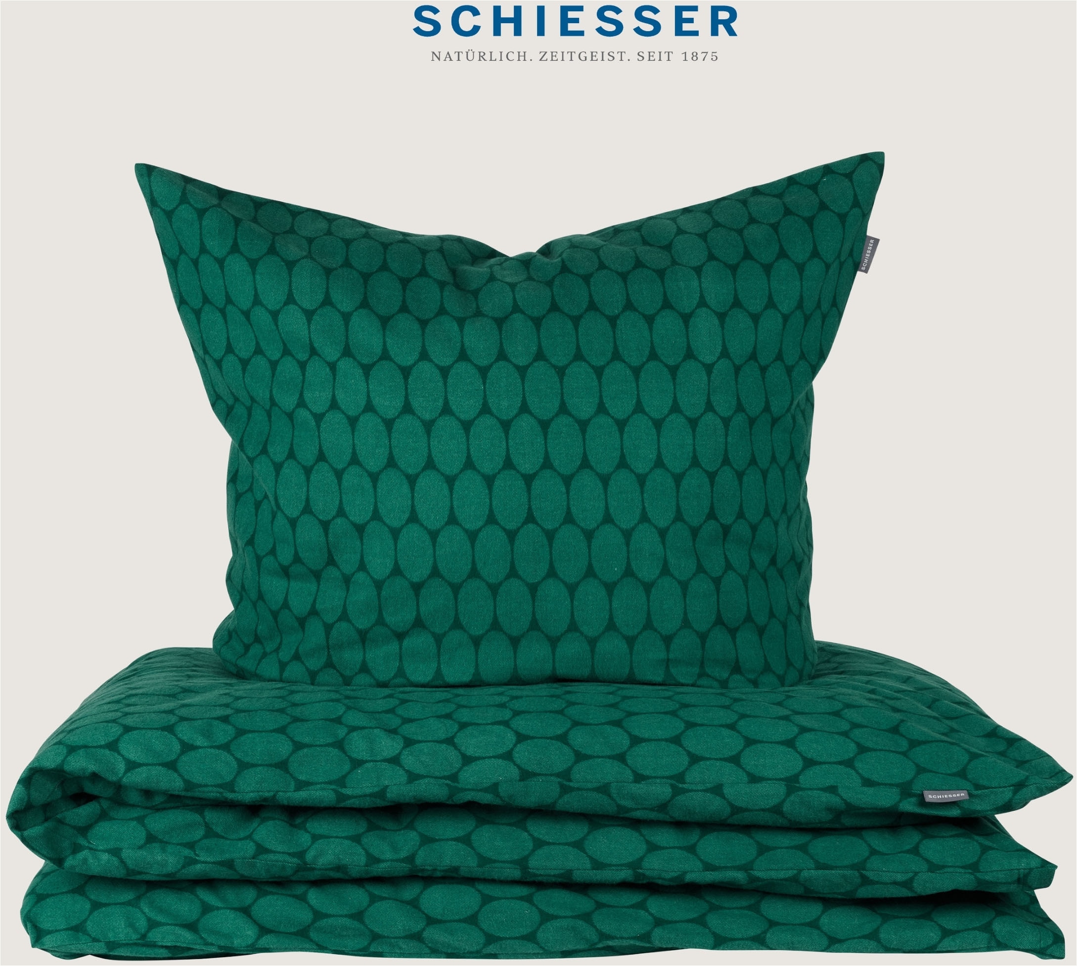Schiesser Bettwäsche »Drops« 2 Stk. Made in Green