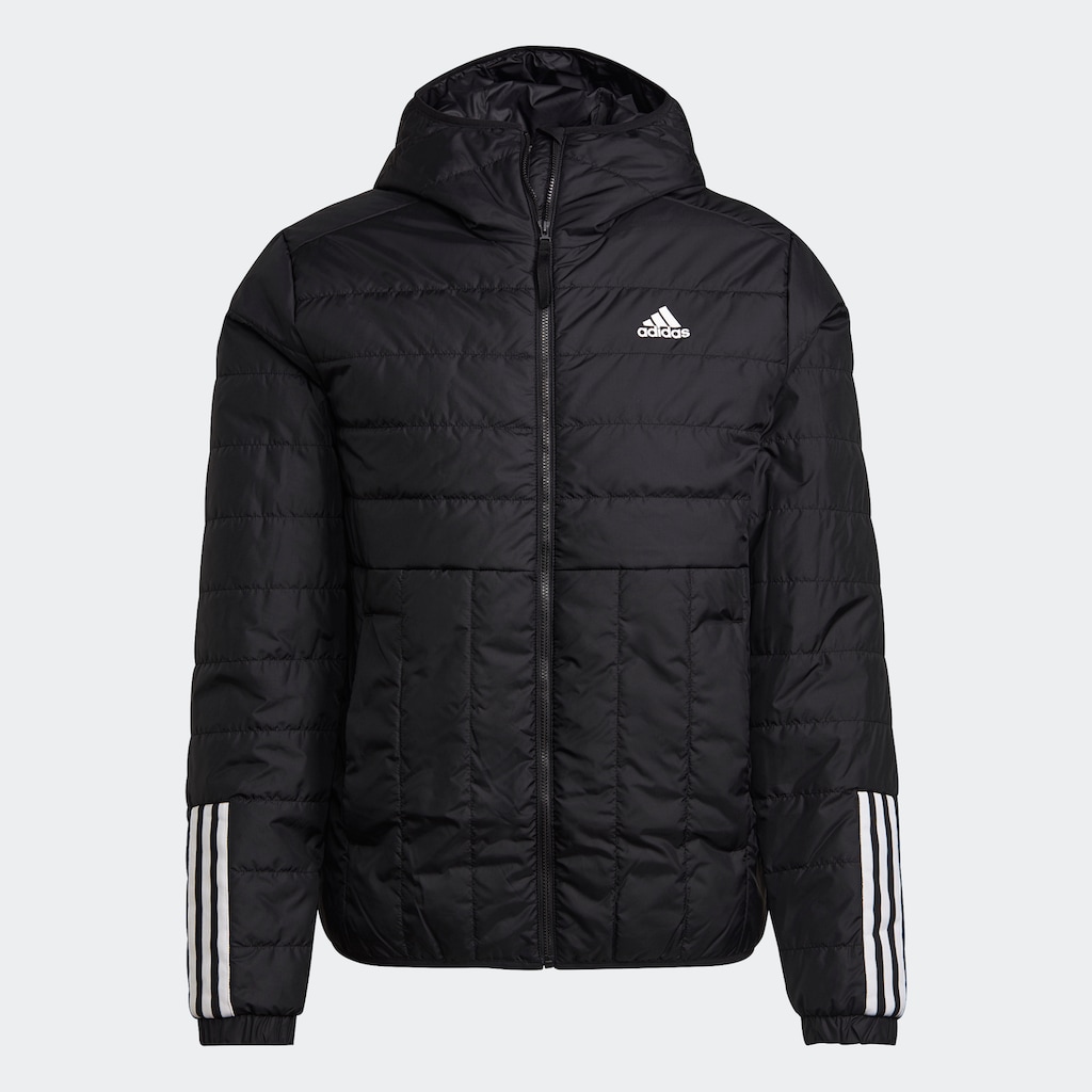 adidas Sportswear Outdoorjacke »ITAVIC 3STREIFEN LIGHT HOODED«, mit Kapuze