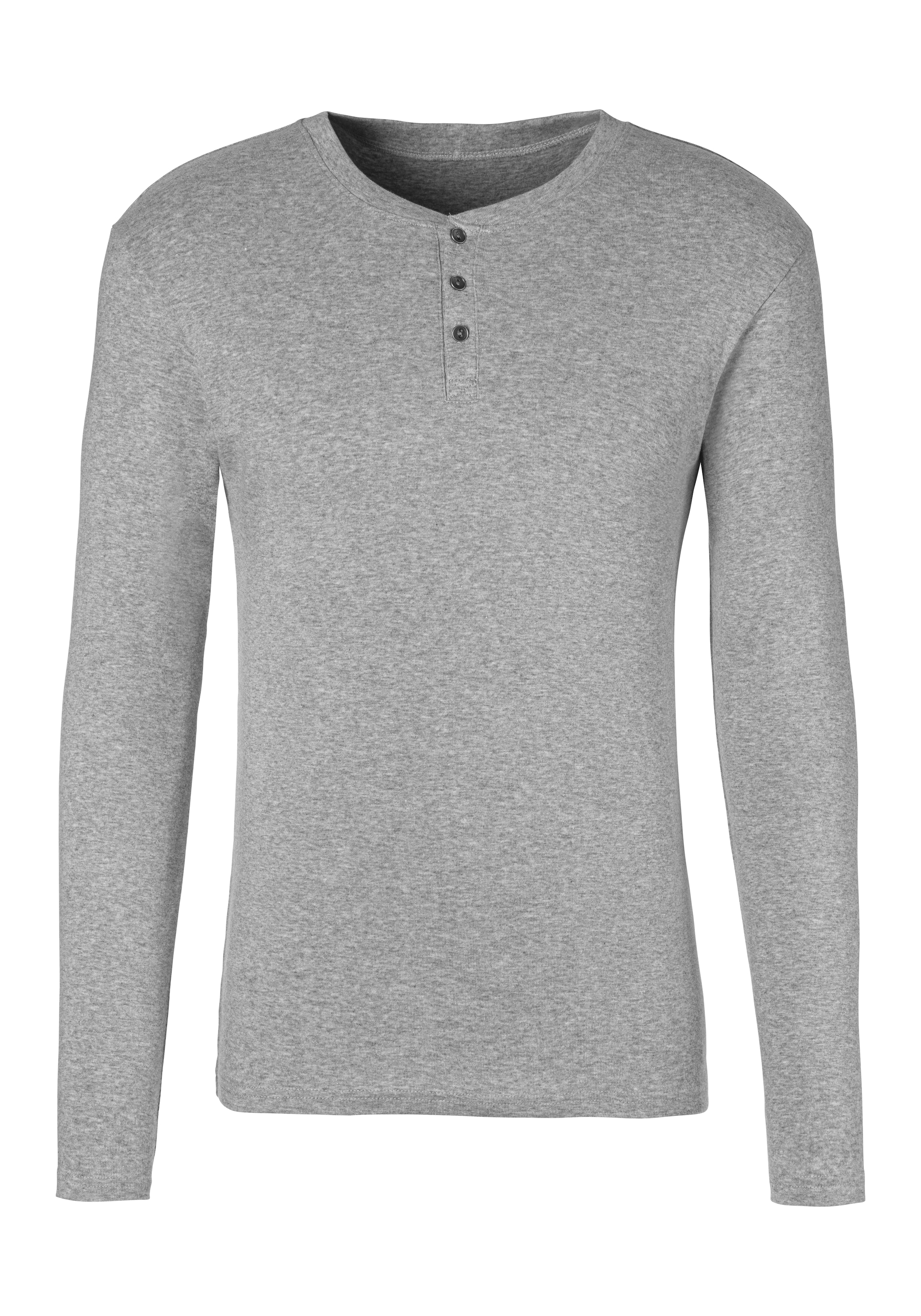 H.I.S Langarmshirt, mit aufwendiger Knopfleiste