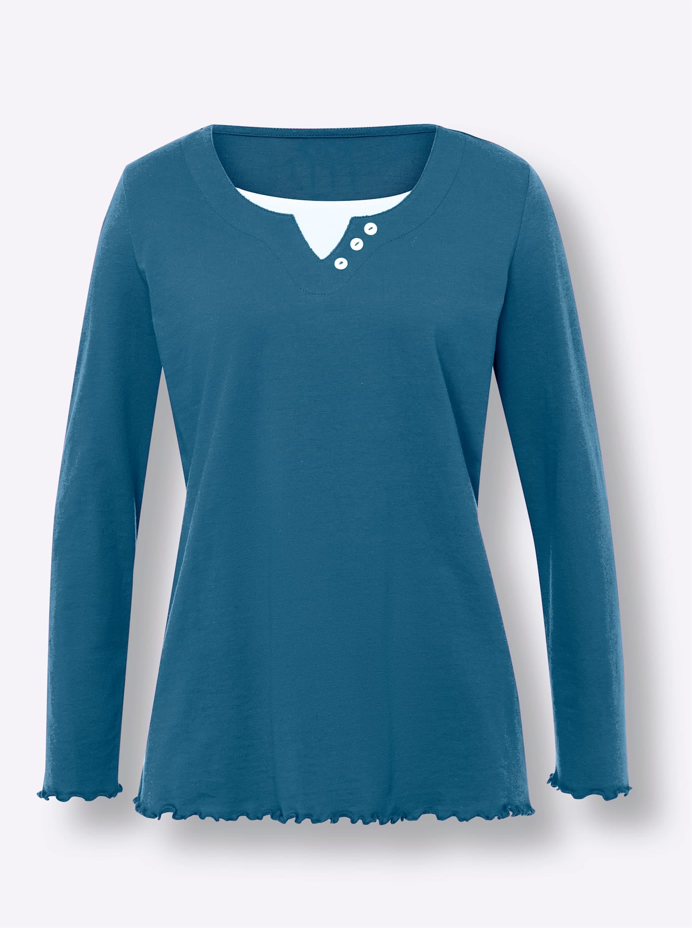 2-in-1-Shirt »Langarm-Shirt«, (1 tlg.)