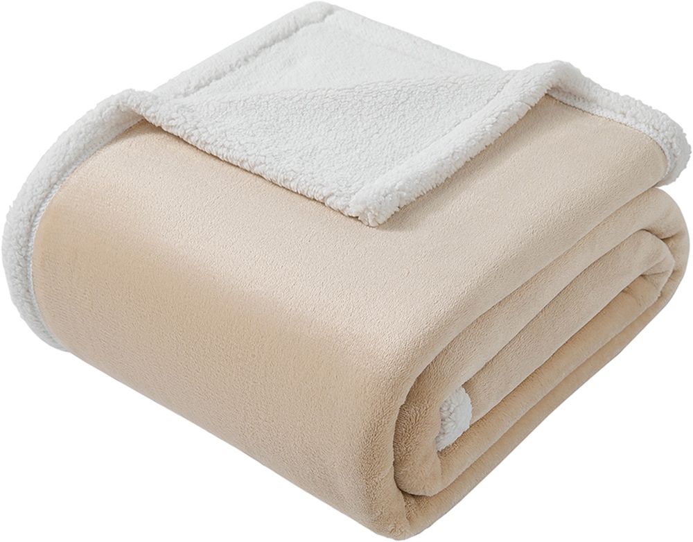 GOODproduct Wohndecke »Sennu« 420g/m², flauschige, Wohndecke mit Teddyoptik, Tagesdecke