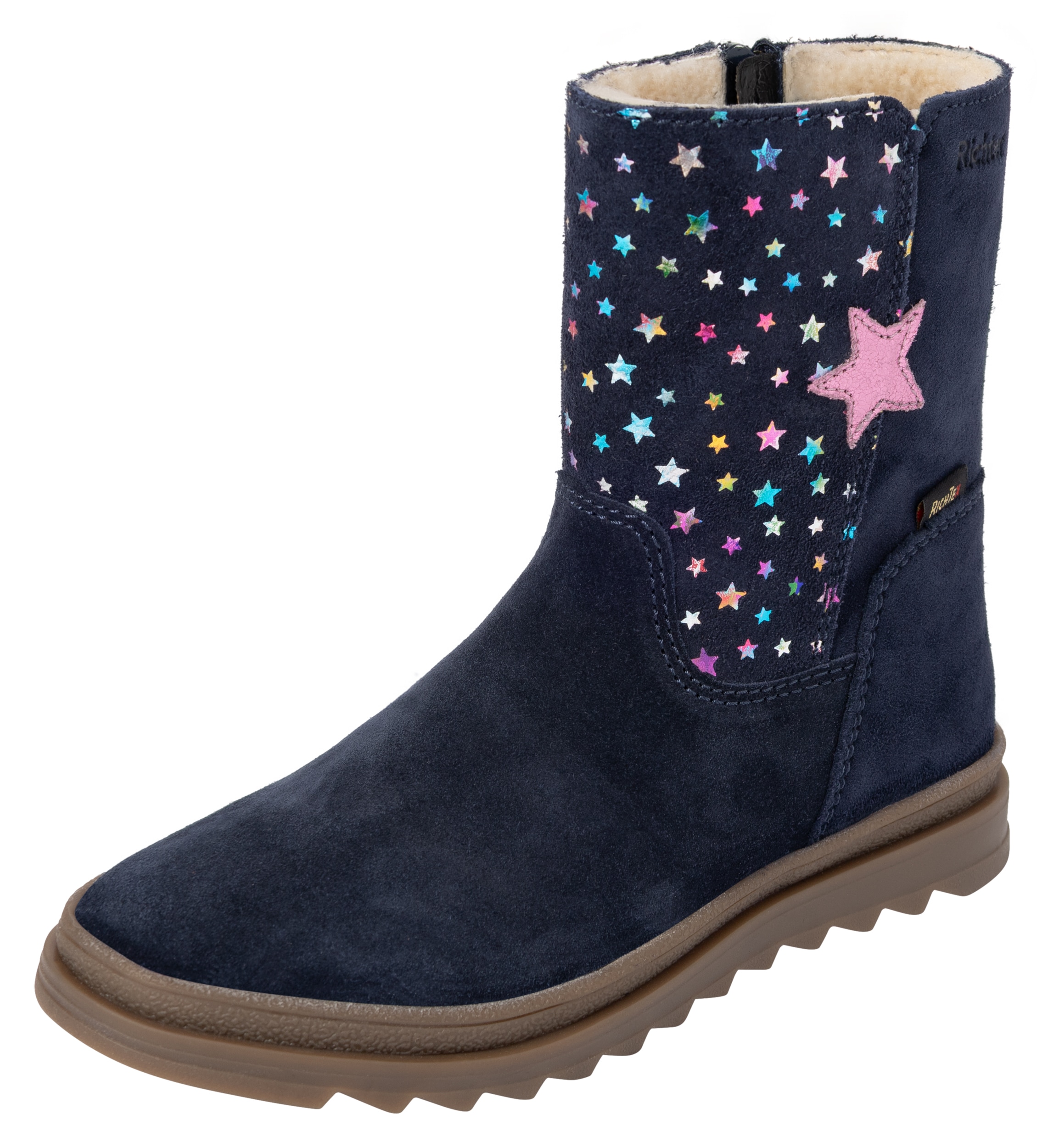 Richter Stiefel »Anna«  Winterboots mit Glitzersternen, Grössenschablone zum Download