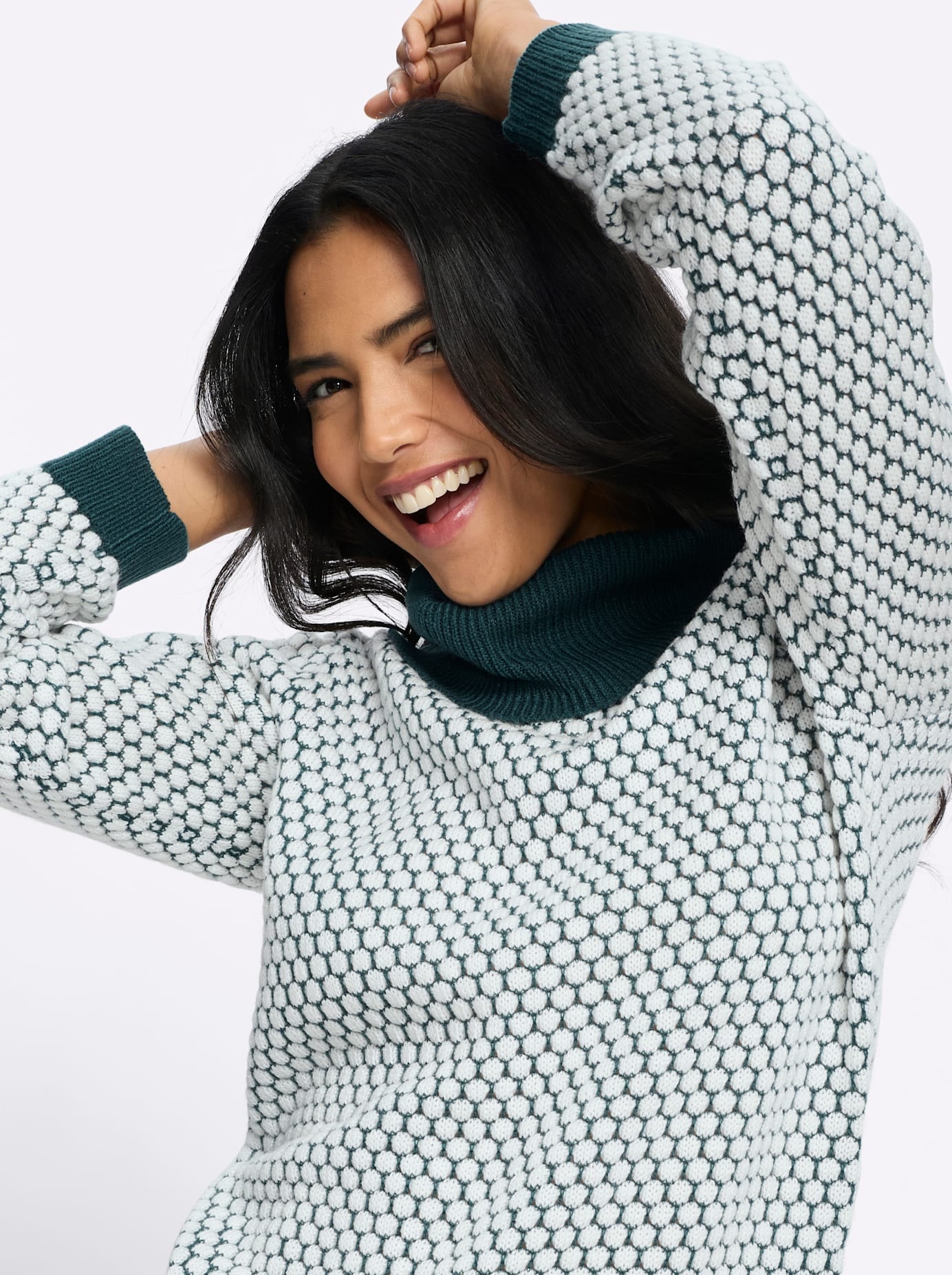 Classic Basics Pull à col roulé »Rollkragen-Pullover«