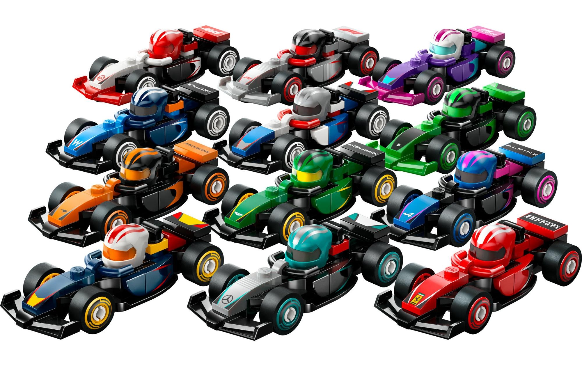 LEGO® Spielbausteine »Minifigures F1 Rennwagen zum Sammeln 71049«